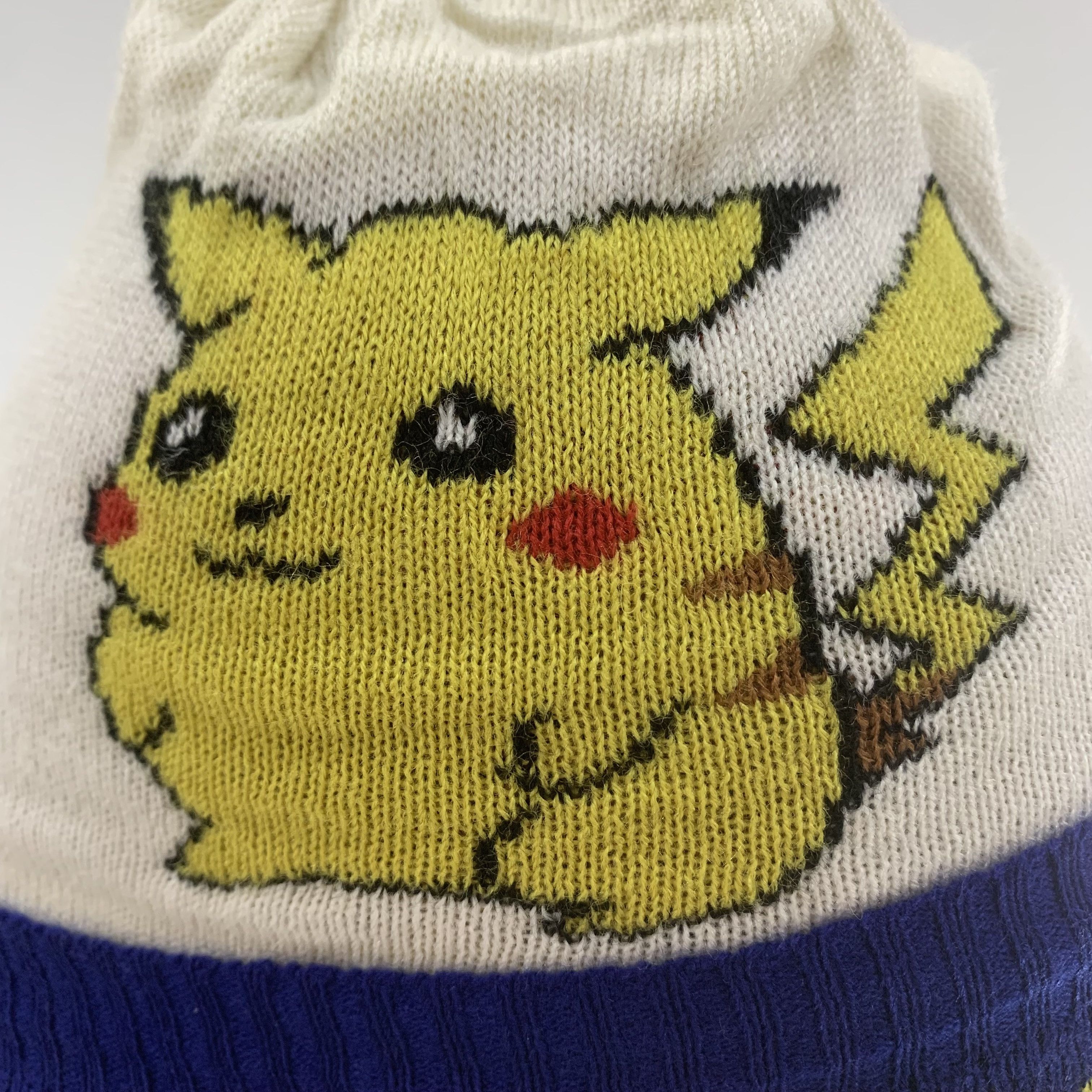 Japanese Brand × Nintendo × Vintage Monster Pikacchu Beanie Hat Snowcap Size ONE SIZE - 5 Thumbnail