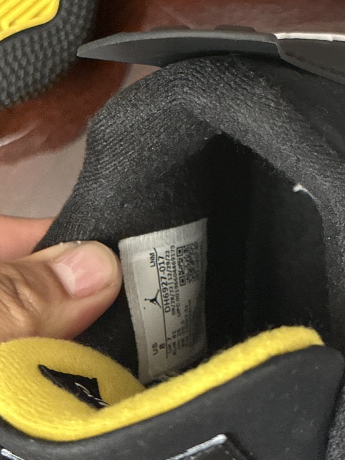 Jordan Brand Jordan 4 yellow thunder Size US 8 / EU 41 - 10 Thumbnail