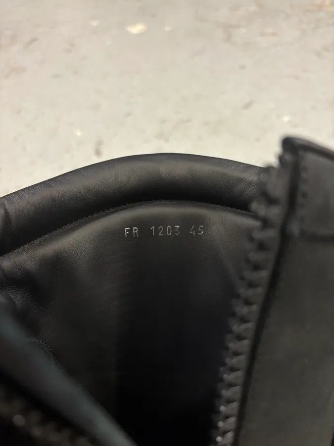 Acne Studios FW2024 Givenchy Storm High Black Boots Size US 12 / EU 45 - 9 Thumbnail