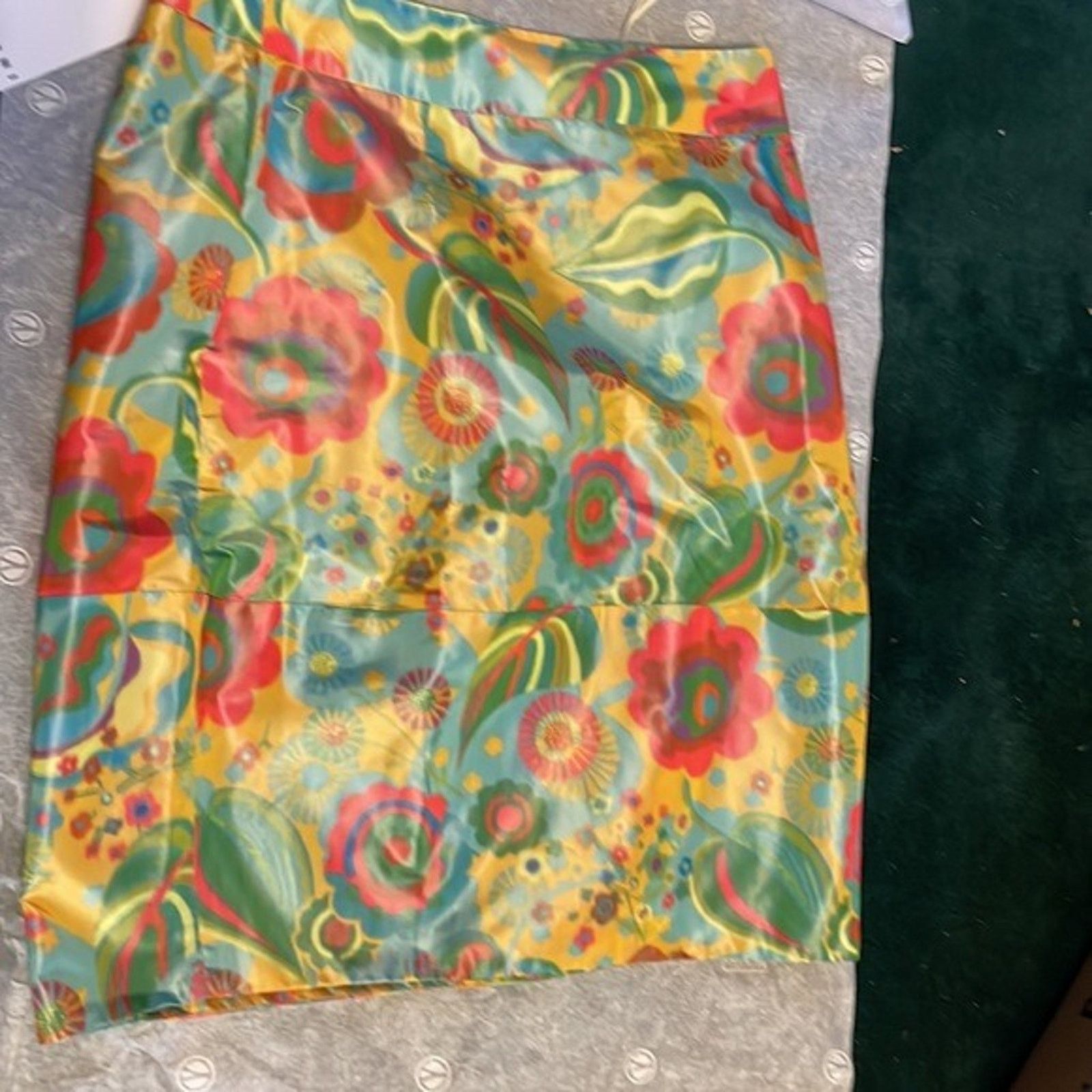 Marni Marni floral a line skirt multicolor size 6 Size 28" / US 6 / IT 42 - 6 Thumbnail