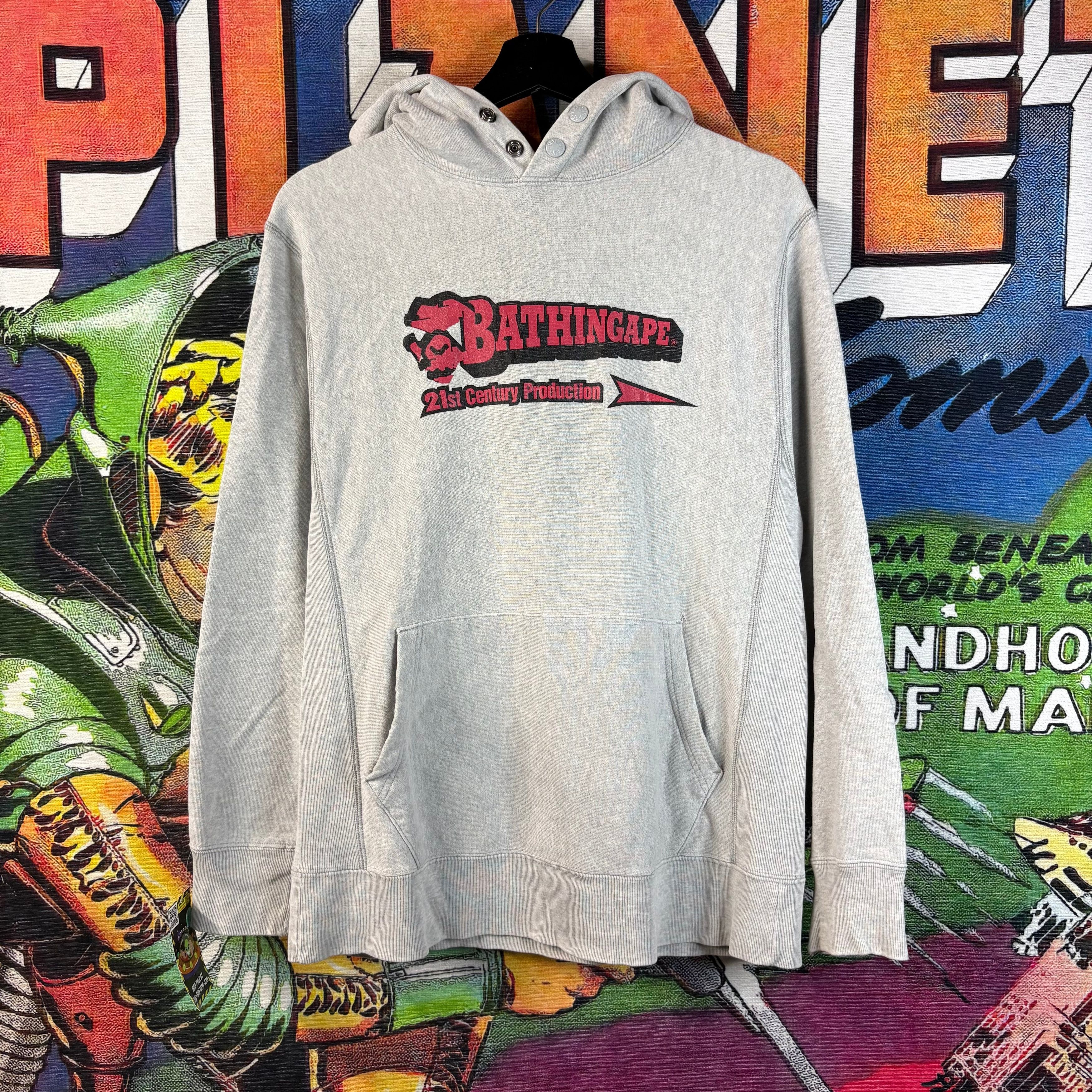 Y2K 2004 Bape 21st Century Productions Pullover Hoodie