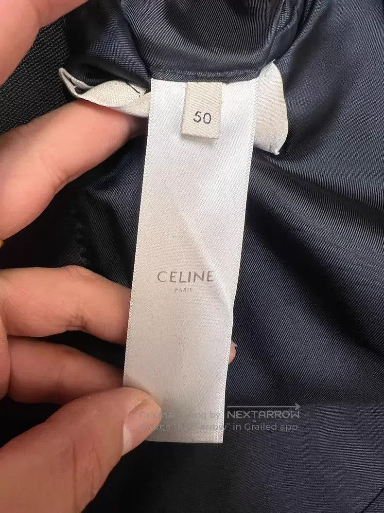 Celine CELINE Black Wool Suit Size US M / EU 48-50 / 2 - 5 Thumbnail