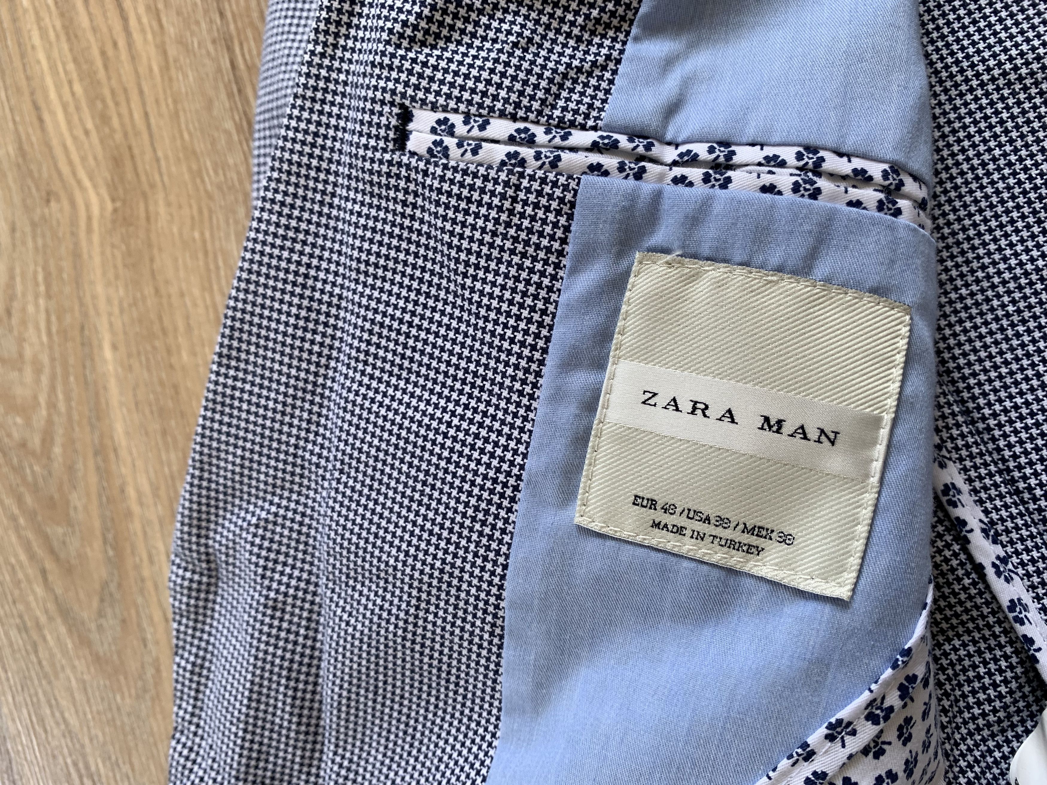 Zara Zara Man Casual Classic Blazer Jacket Size 48R - 5 Thumbnail