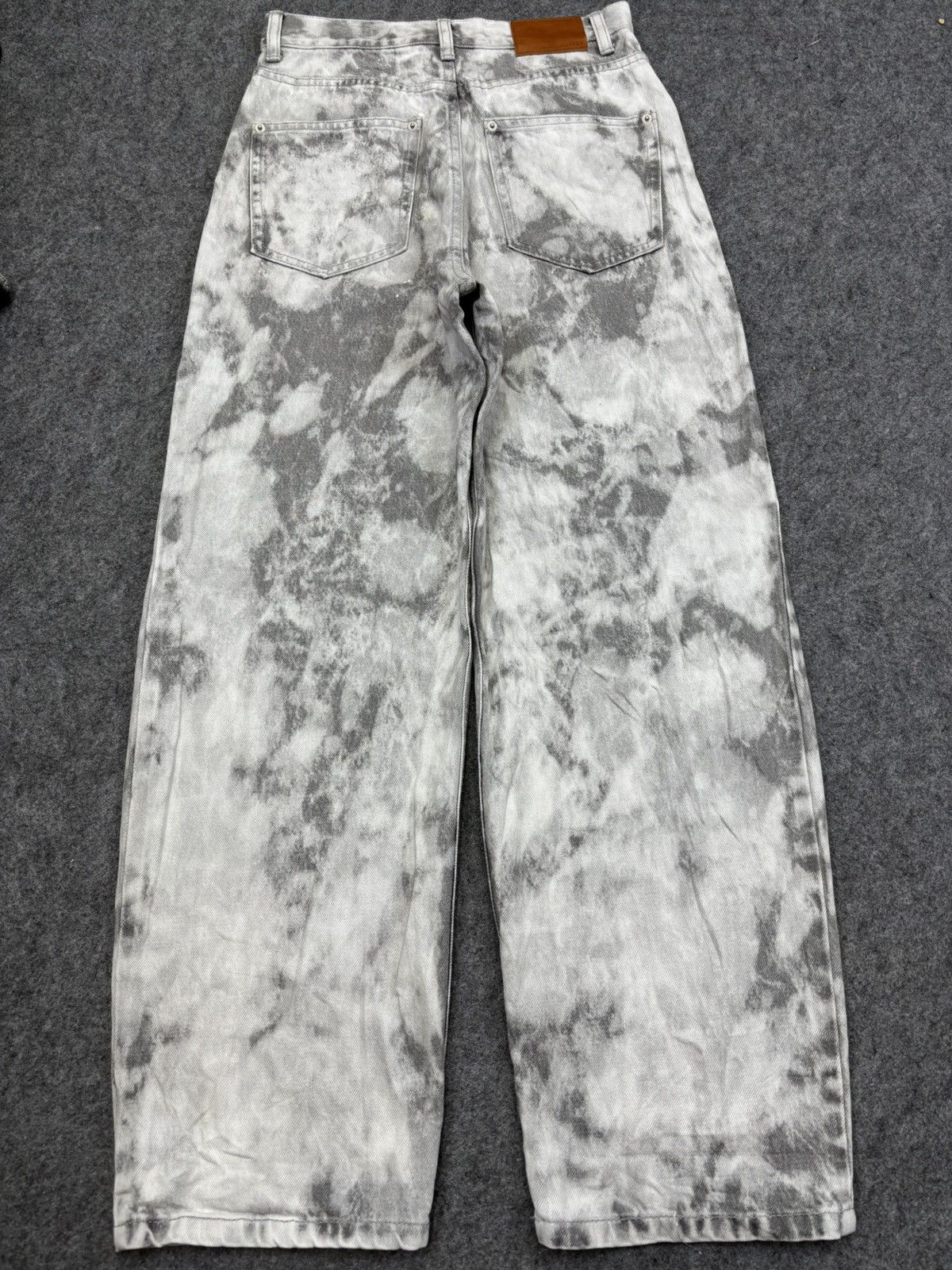 Japanese Brand Archival Page Boy Full Cloudy Fades Balloon Denim F831 Size US 27 - 16 Thumbnail