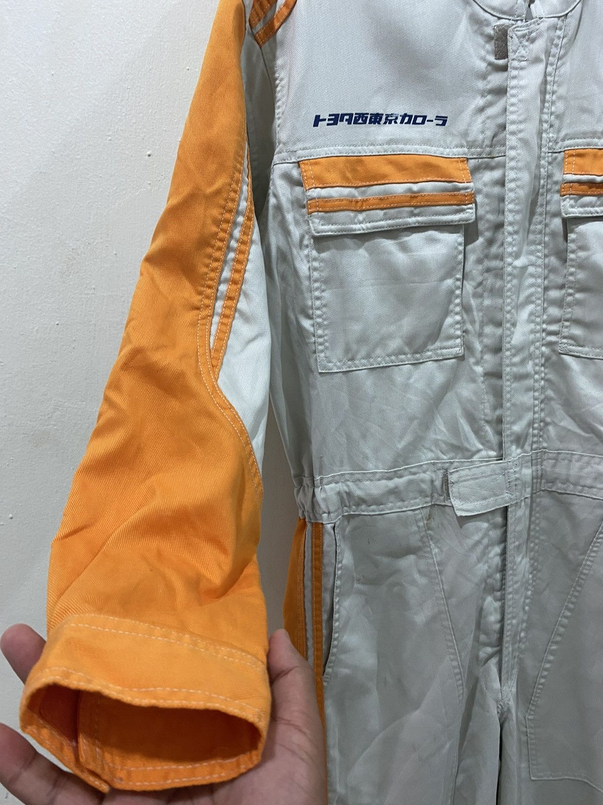 Industrie VTG Toyota Techno Coverall Japan Factory Size US L / EU 52-54 / 3 - 8 Thumbnail