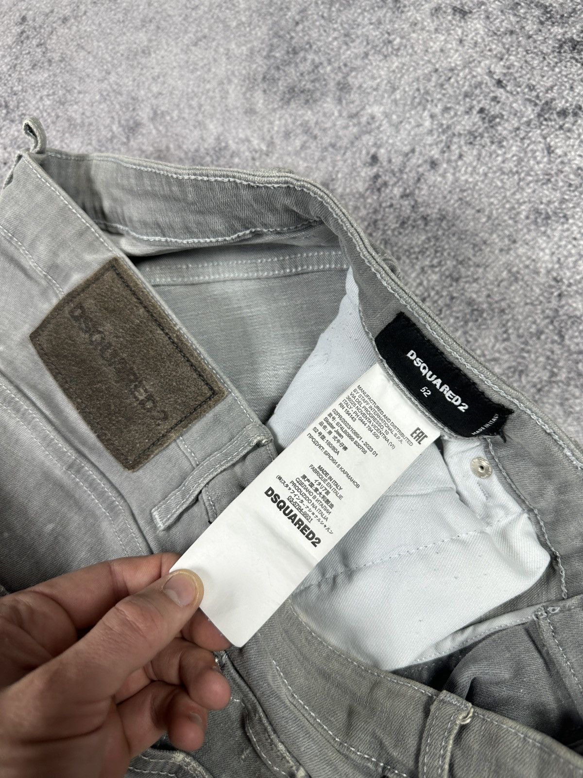 Dsquared2 Y2K dsquared2 jeans Distressed Style Custom Cross Rare L Usa Size US 34 / EU 50 - 6 Thumbnail