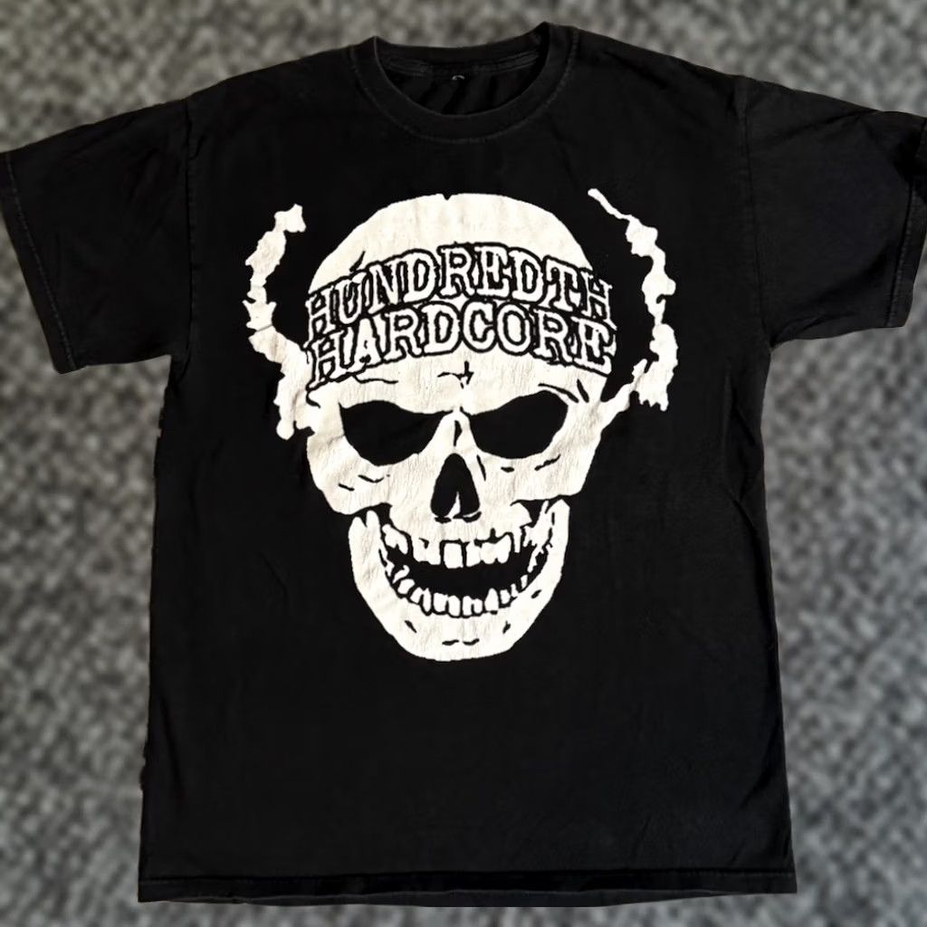 Vintage VINTAGE Raze Hell Leave T Shirt M Hundredth Hardcore Arrive 2000s Counterparts Black Metal Band Skull Size US M / EU 48-50 / 2 - 1 Thumbnail