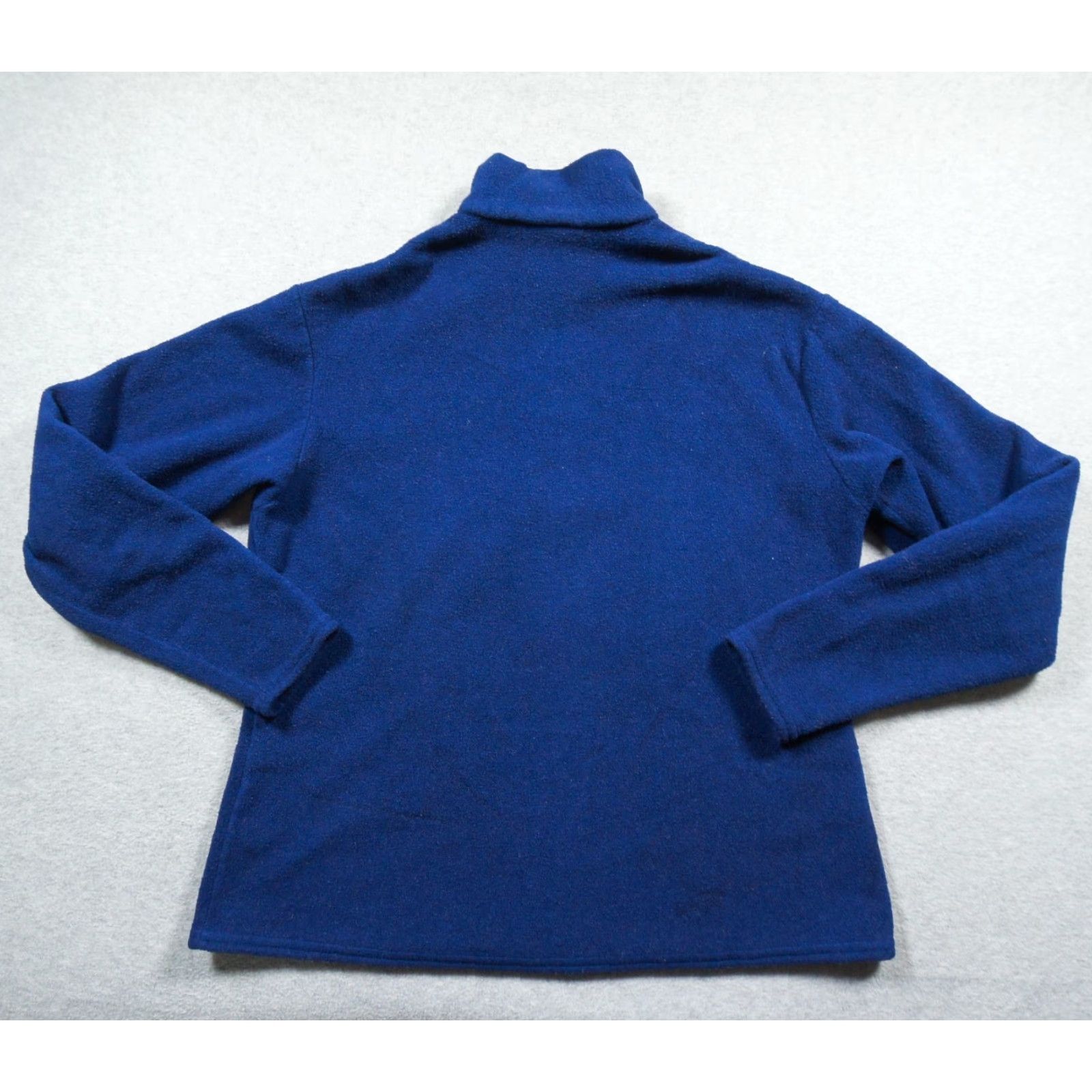 Patagonia VINTAGE Patagonia Sweater Womens Medium Blue Fleece 1/4 Zip Capilene 90s Outdoor Size M / US 6-8 / IT 42-44 - 5 Thumbnail