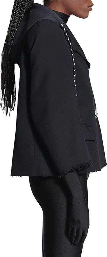 Balenciaga o1in1g1024 DIY Jacket in Black Size XS / US 0-2 / IT 36-38 - 4 Thumbnail