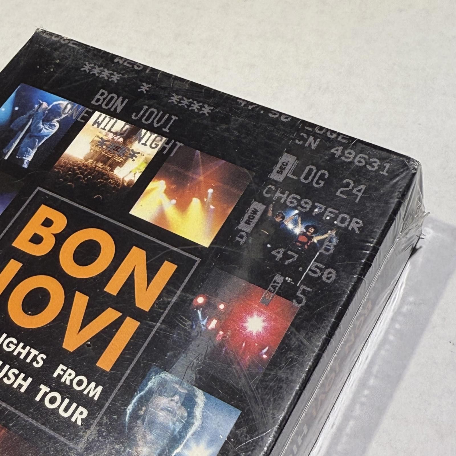 Designer Bon Jovi Highlights From The Crush Tour VHS 2000 Y2K SEALED Size ONE SIZE - 2 Thumbnail
