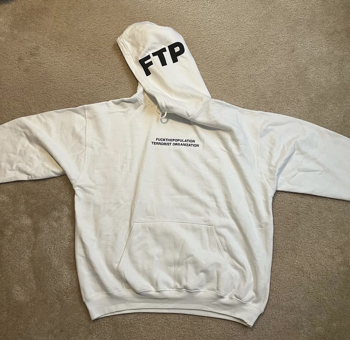 Fuck The Population FTP T/O Hoodie Size US XL / EU 56 / 4 - 3 Thumbnail