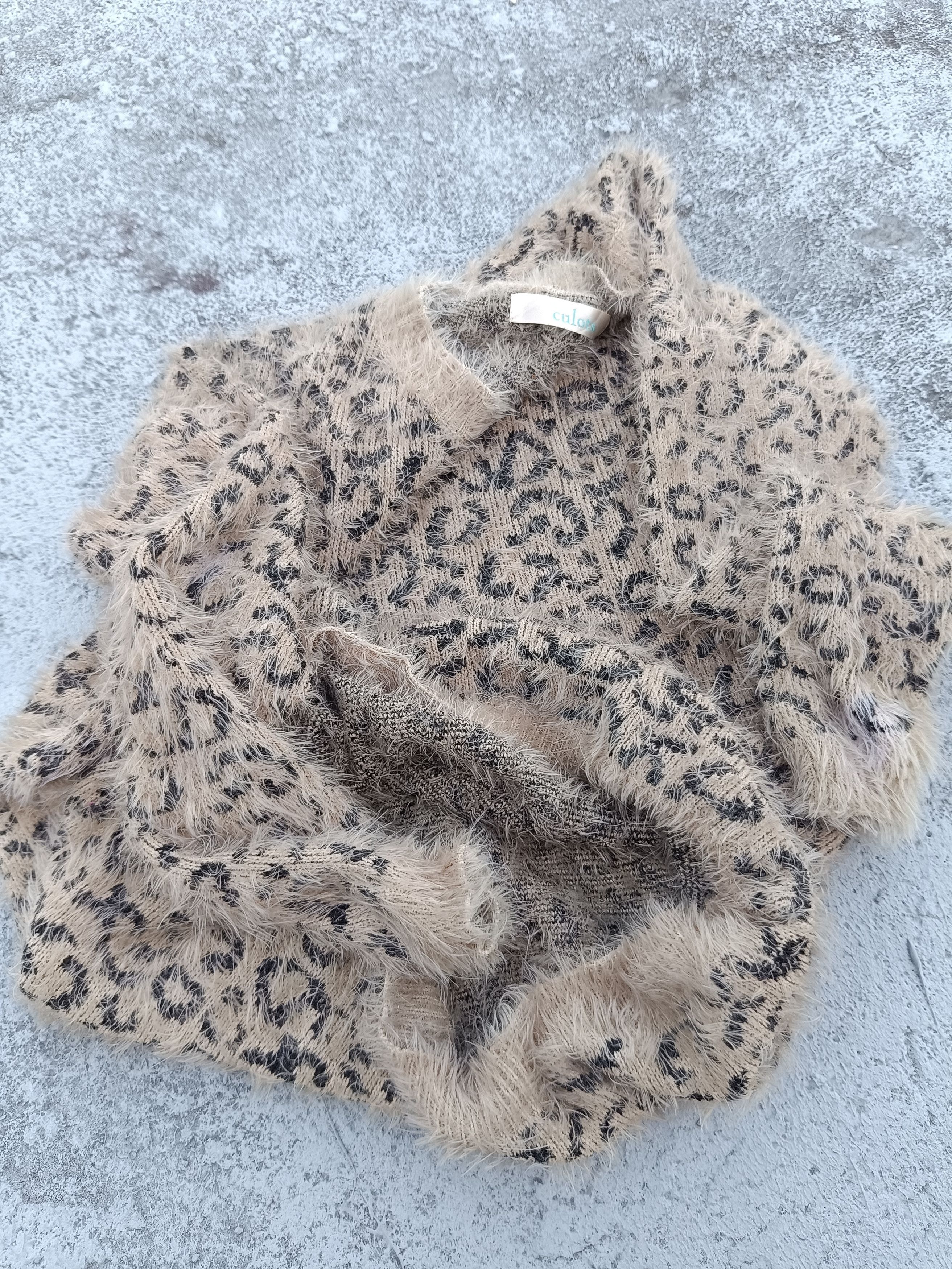 Vintage CULOTS fluffy knitwear Size M / US 6-8 / IT 42-44 - 8 Thumbnail
