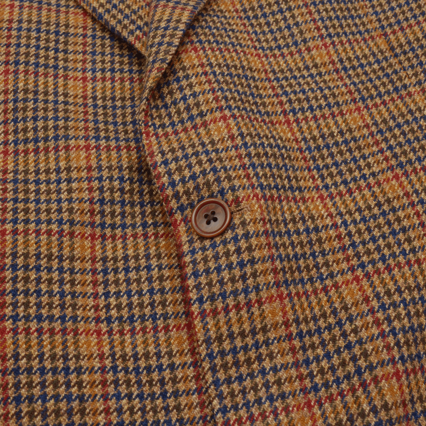 Brooks Brothers Brooks Brothers Tweed Wool Cashmere Brown Checks Blazer XL Size 46R - 5 Thumbnail