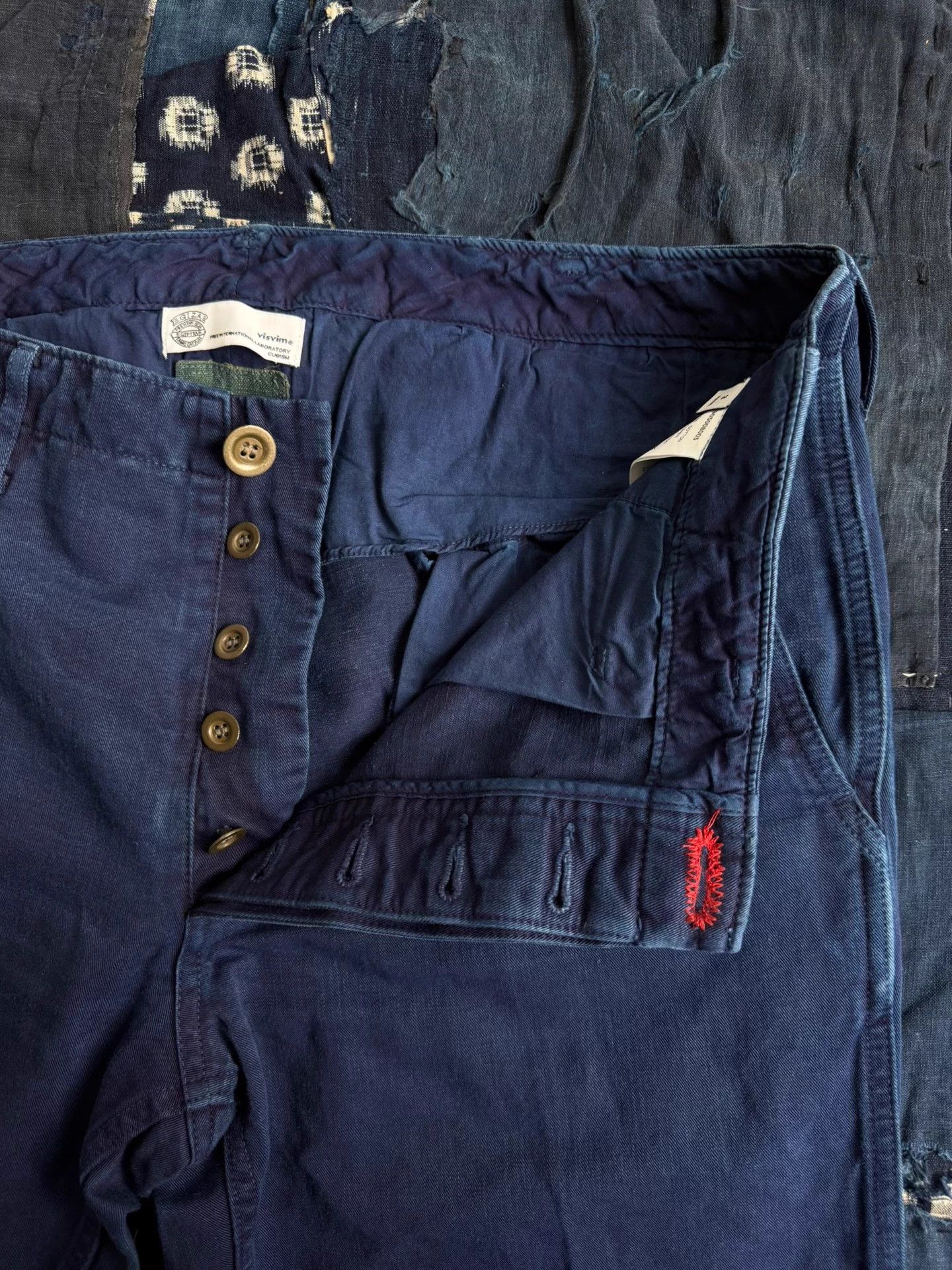 Visvim VISVIM 12AW ICT Indigo Dyed Chino Pants Size 3 Size US 36 / EU 52 - 7 Thumbnail
