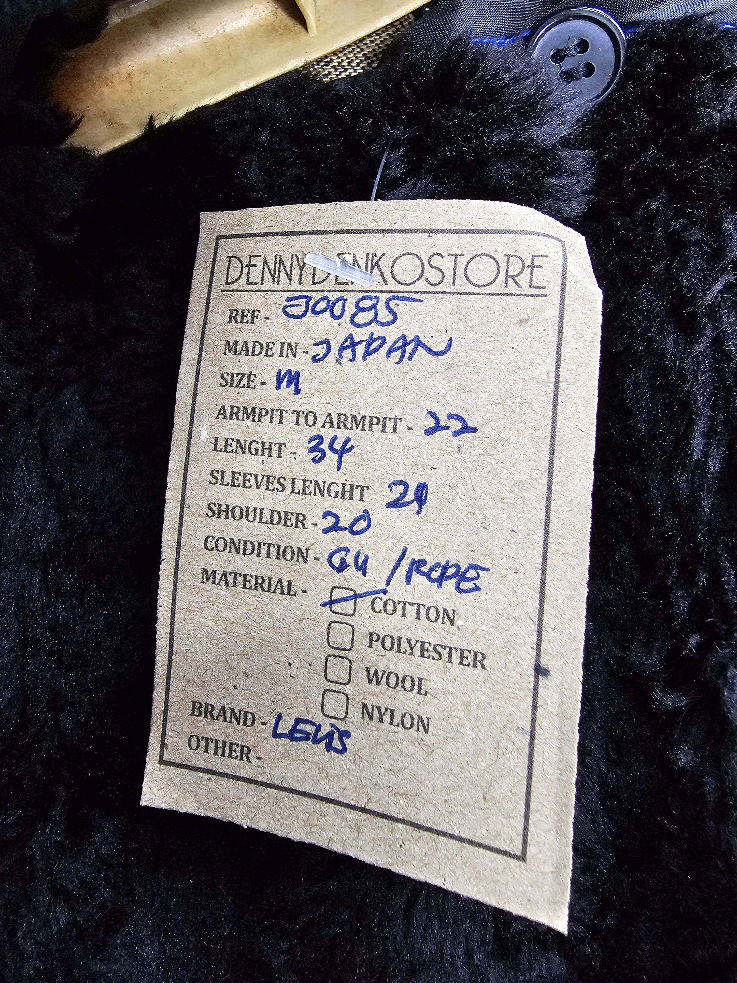 Levi's Vintage LEVIS Parka Sherpa Denim Jacket J0085 Size US M / EU 48-50 / 2 - 13 Thumbnail