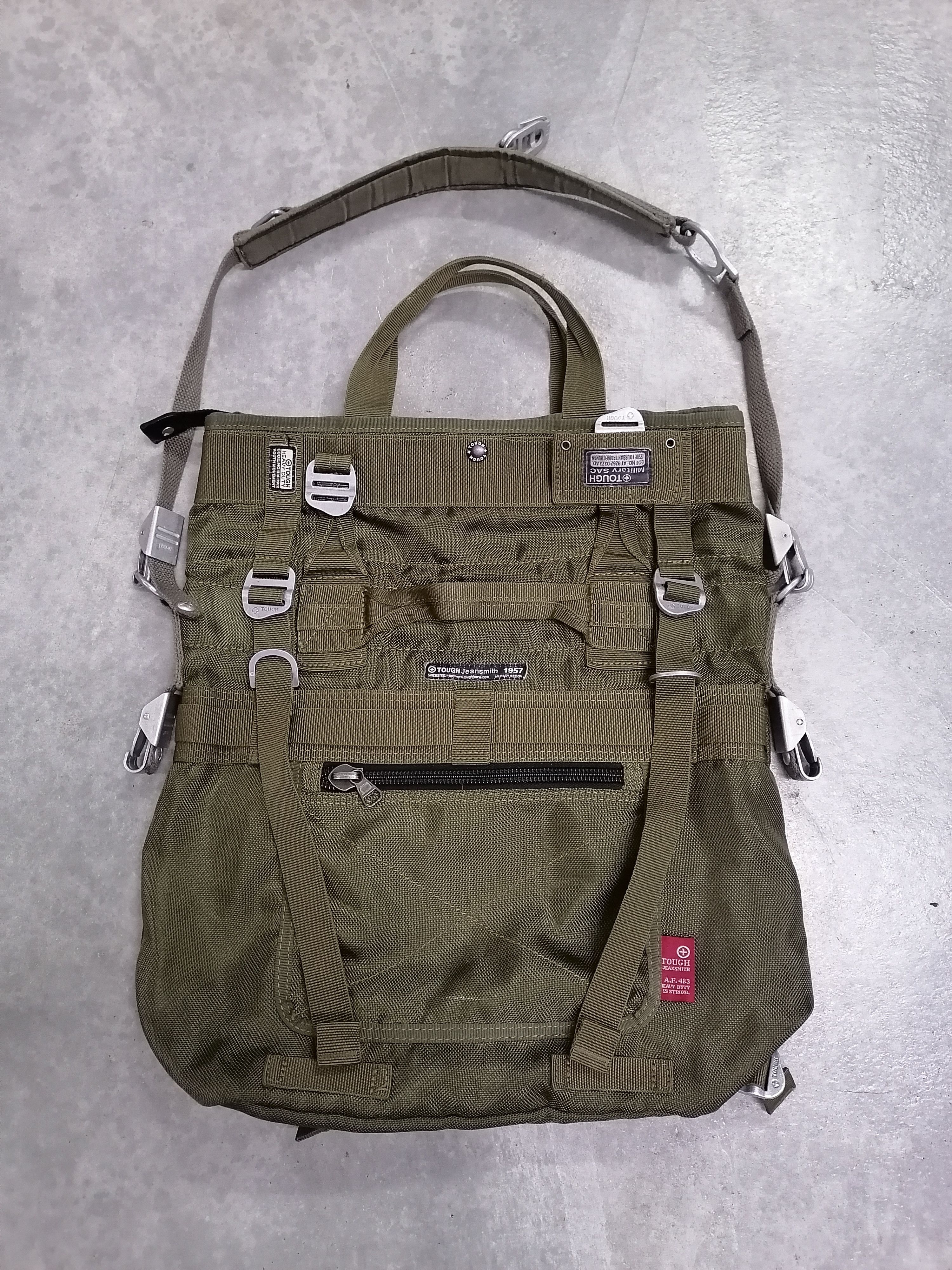 20471120 × If Six Was Nine Rare Tough Jeansmith Tactical Heavy Duty Bag Size ONE SIZE - 5 Thumbnail