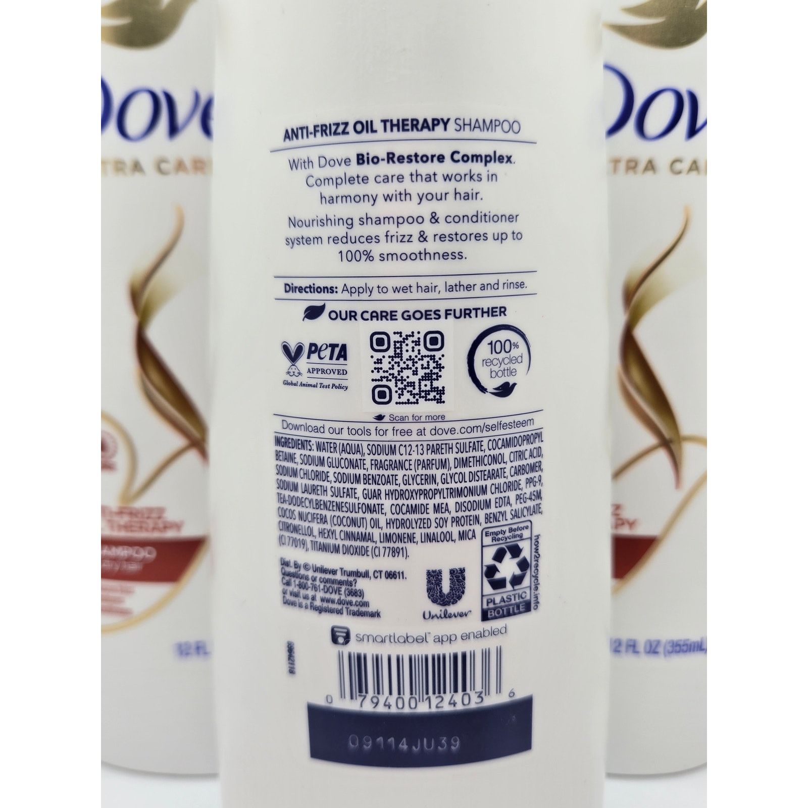 Other NEW Dove Anti Frizz Oil Therapy Ultra Care Shampoo Size ONE SIZE - 3 Thumbnail