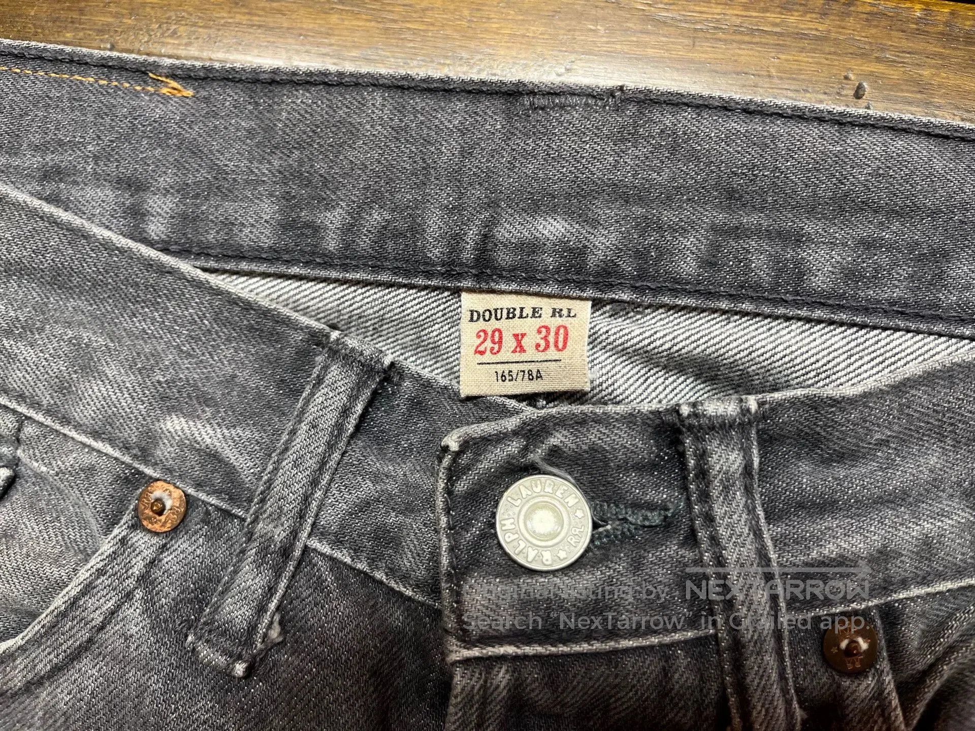 RRL Ralph Lauren gray denim jeans by rrl Ralph Lauren. Size US 29 - 3 Thumbnail