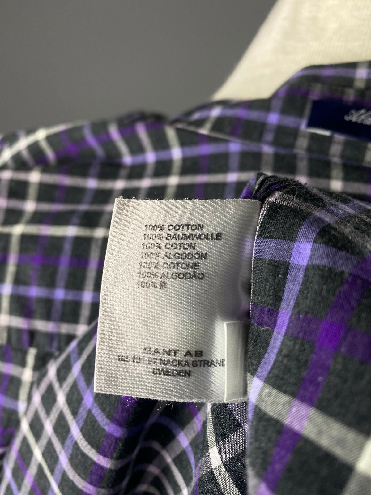 Gant Men Gant Melange Multicolor E -Z Check Shirt Size L Size US L / EU 52-54 / 3 - 8 Thumbnail