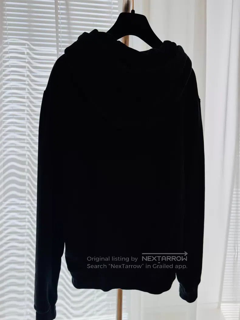 Loewe Loewe Black Hooded Sweatshirt Size XL / US 12-14 / IT 48-50 - 5 Thumbnail