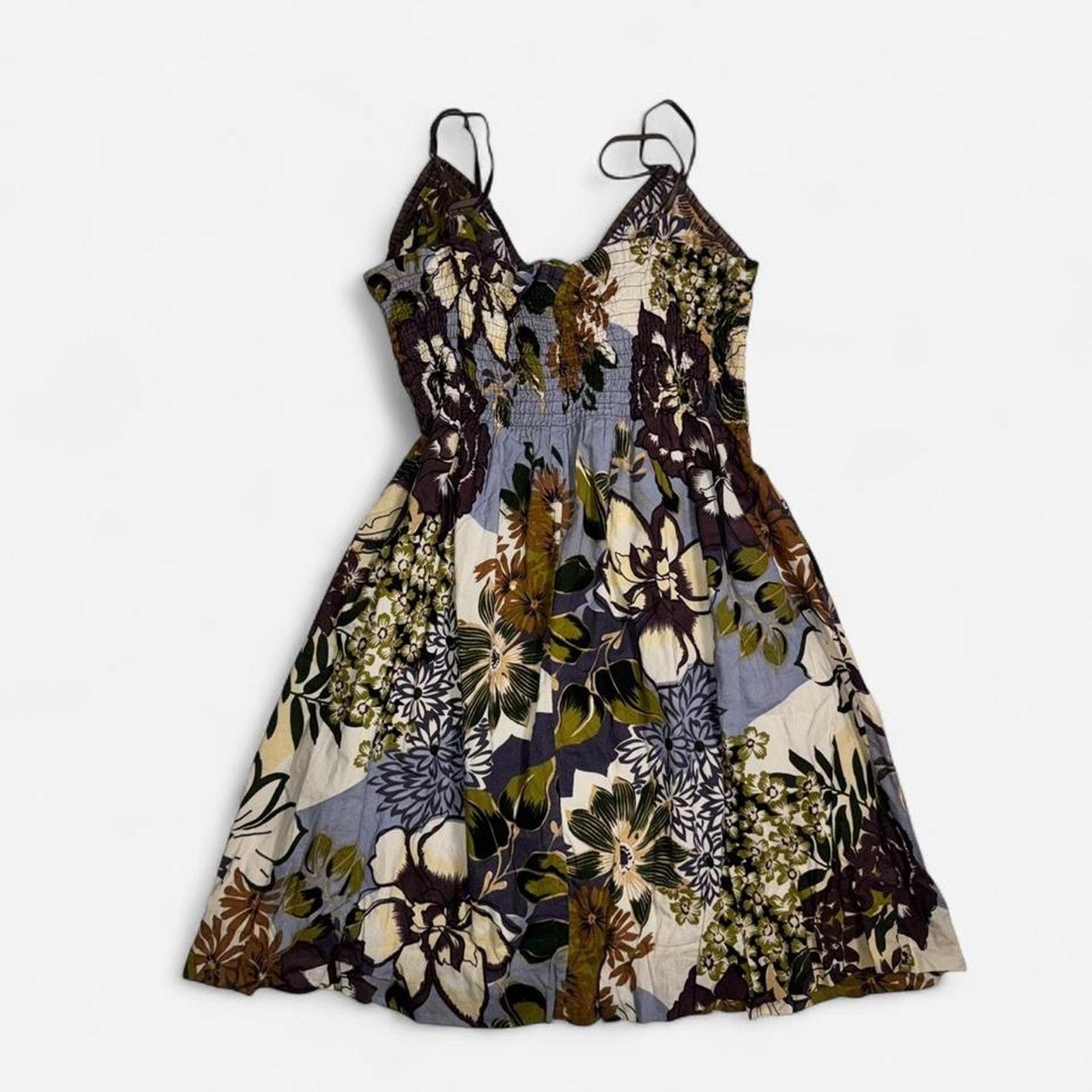 Other Multicoloured floral dress with adjustable Size L / US 10 / IT 46 - 2 Thumbnail