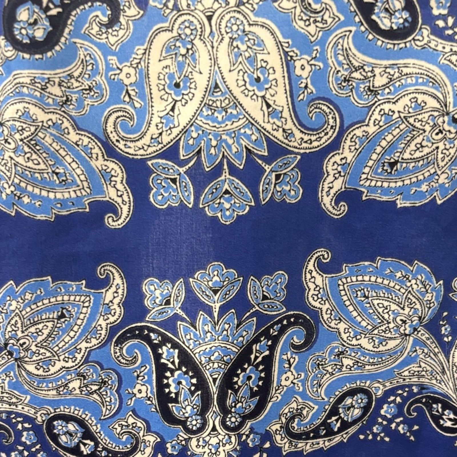 Etro NWT Etro Blue and White Paisley Button Down Shirt Size M Size US M / EU 48-50 / 2 - 7 Thumbnail