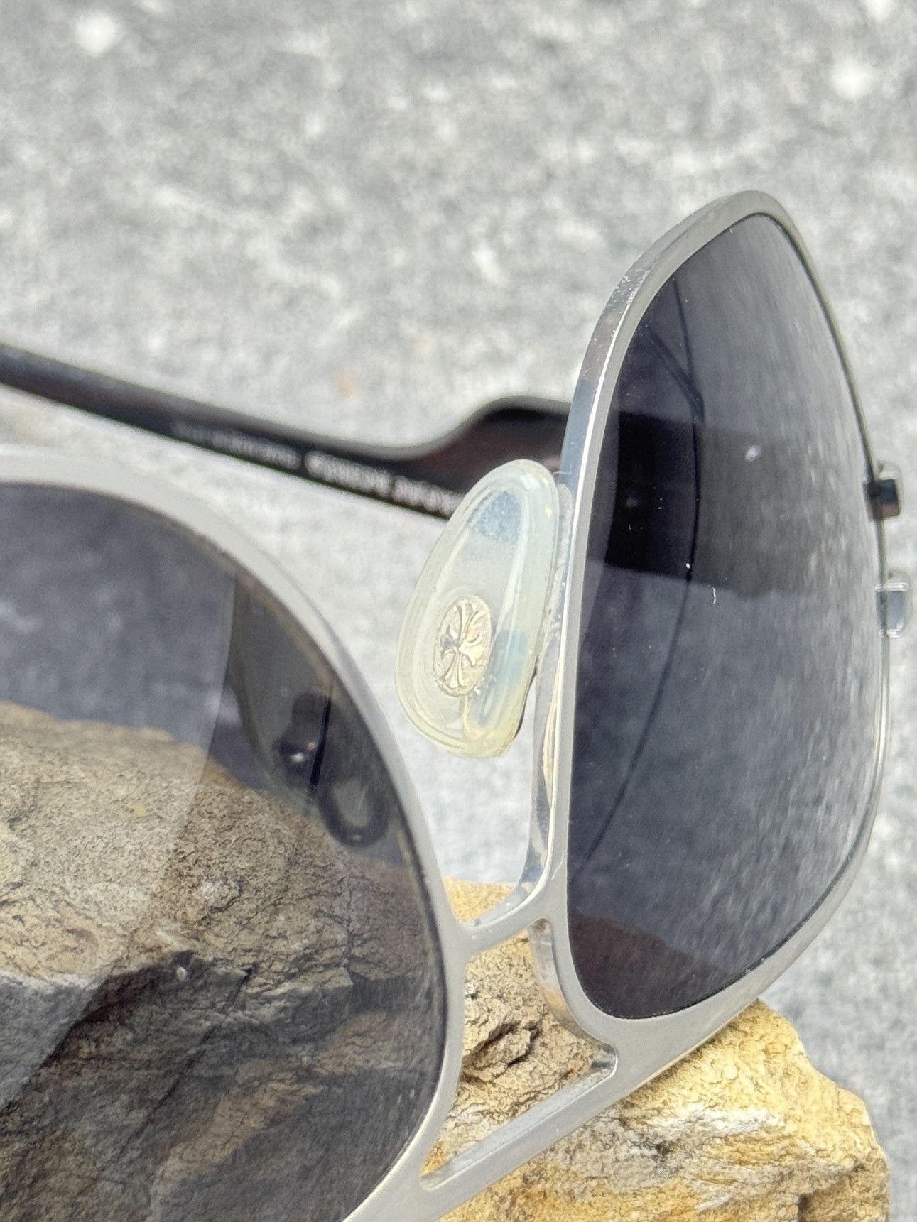 Chrome Hearts Chrome Hearts The Brown Glasses Size ONE SIZE - 19 Thumbnail