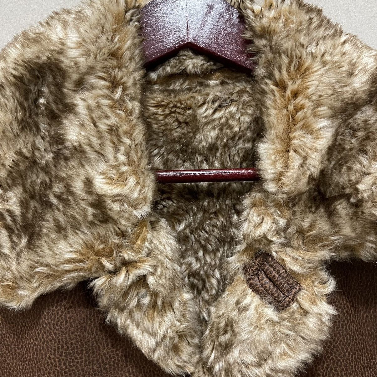 Pazzo Pazzo Denim Store Faux Fur Coat Jacket Size L / US 10 / IT 46 - 18 Thumbnail