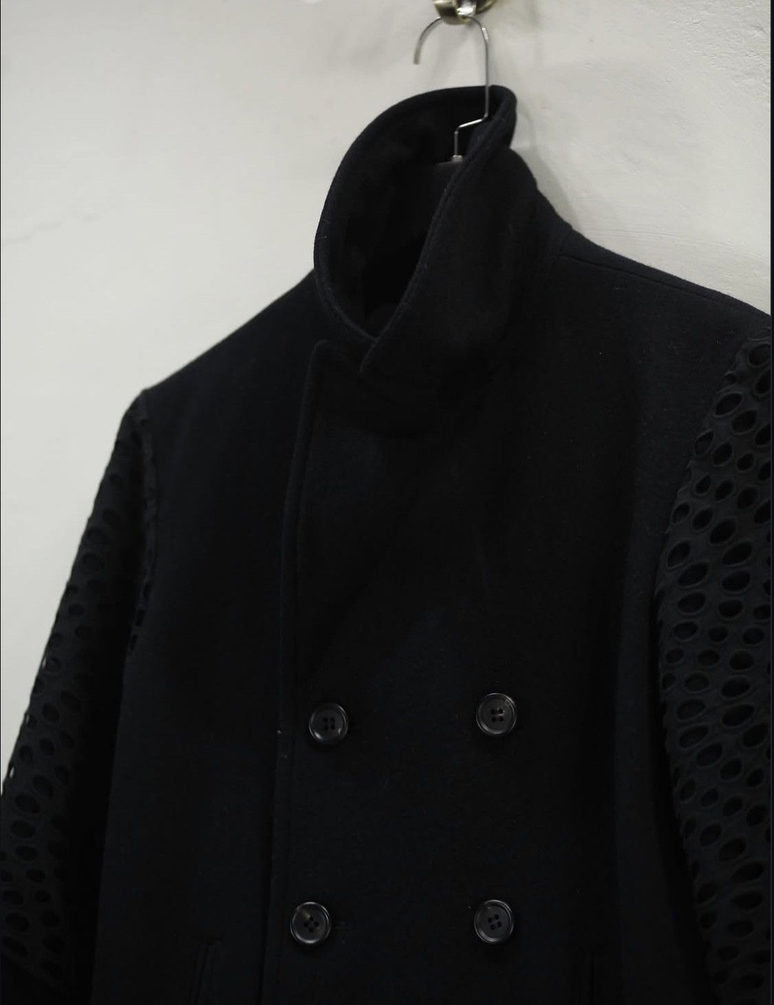 Y's Y's Pea Coat Size US XL / EU 56 / 4 - 6 Thumbnail