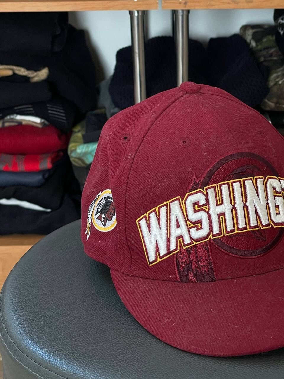 NFL × Vintage Vintage Washington Redskins Logo Cap Hat Snapback Size ONE SIZE - 2 Thumbnail