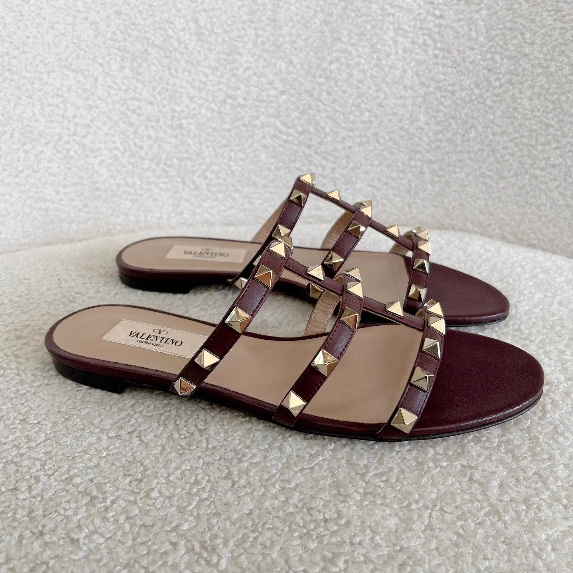 Valentino Valentino Red Slippers 36 Pre-owned Size US 8 / IT 38 - 4 Thumbnail