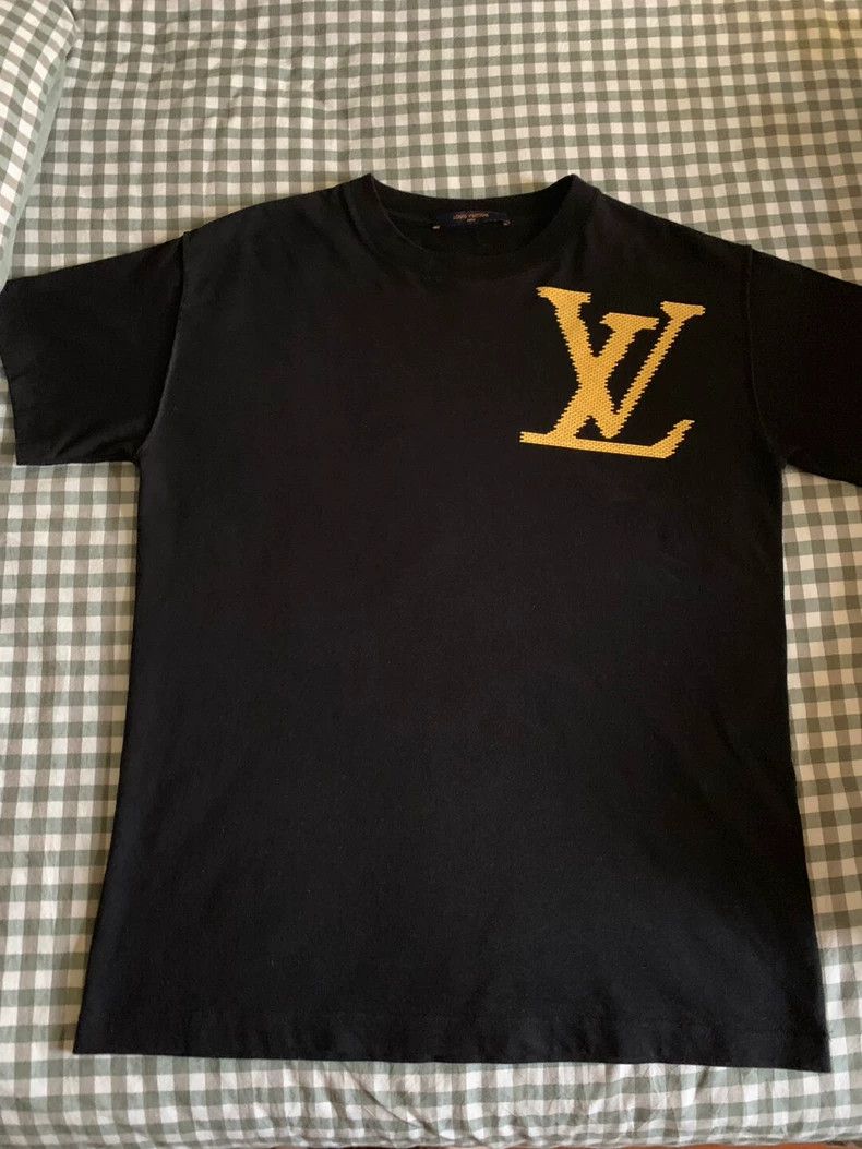LOUIS VUITTON 18Fw big yellow logo short sleeve 2501-Nextar