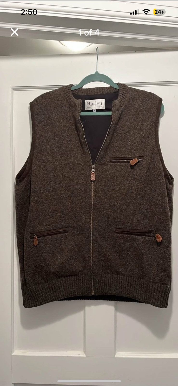 Harley of Scotland Vintage Harley of Scotland Wool & Suede Vest Medium Size US M / EU 48-50 / 2 - 1 Thumbnail