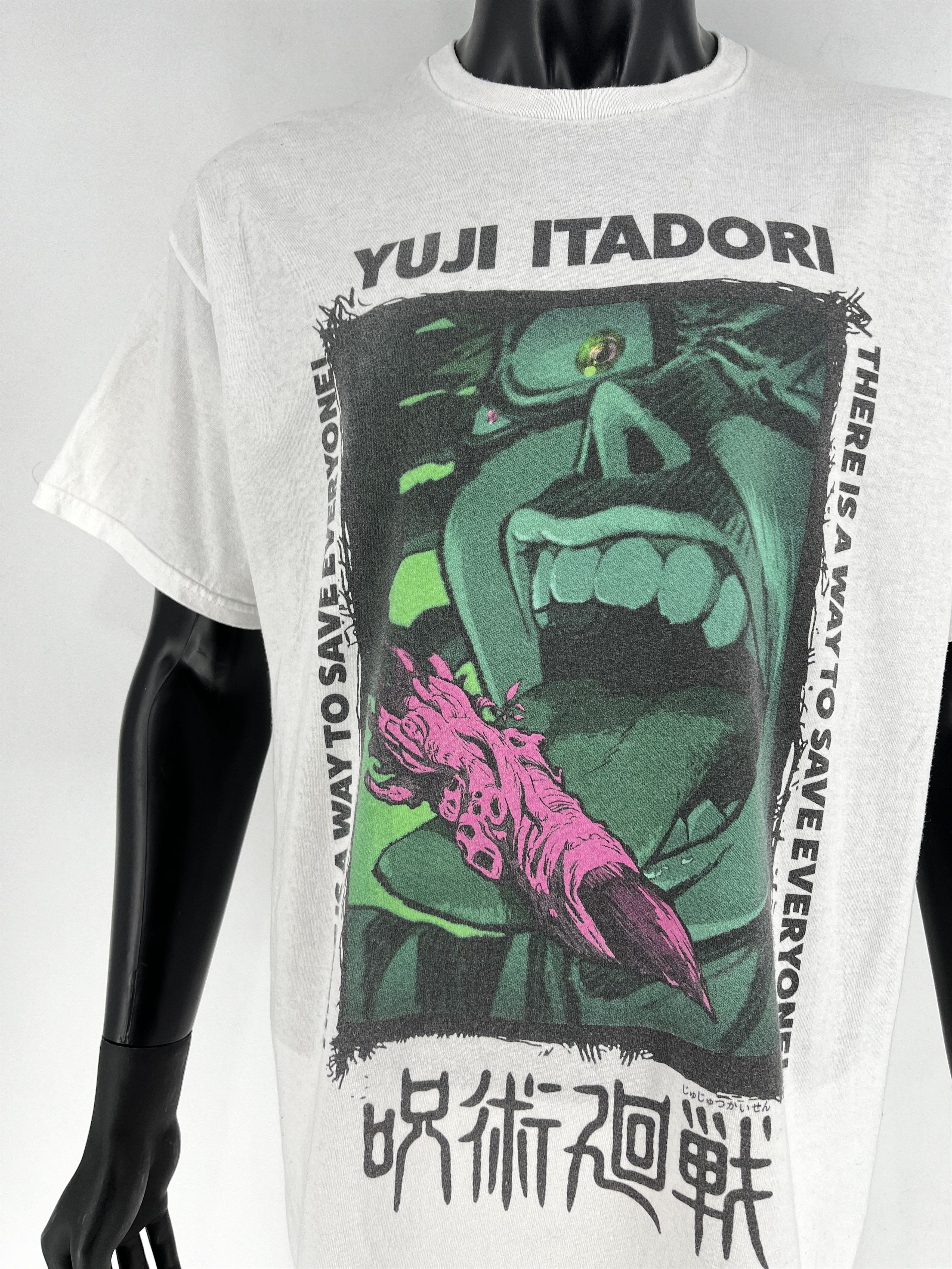 Japanese Brand Jujutsu Kaisen Yuji Itadori anima Japanese tee Size US M / EU 48-50 / 2 - 6 Thumbnail
