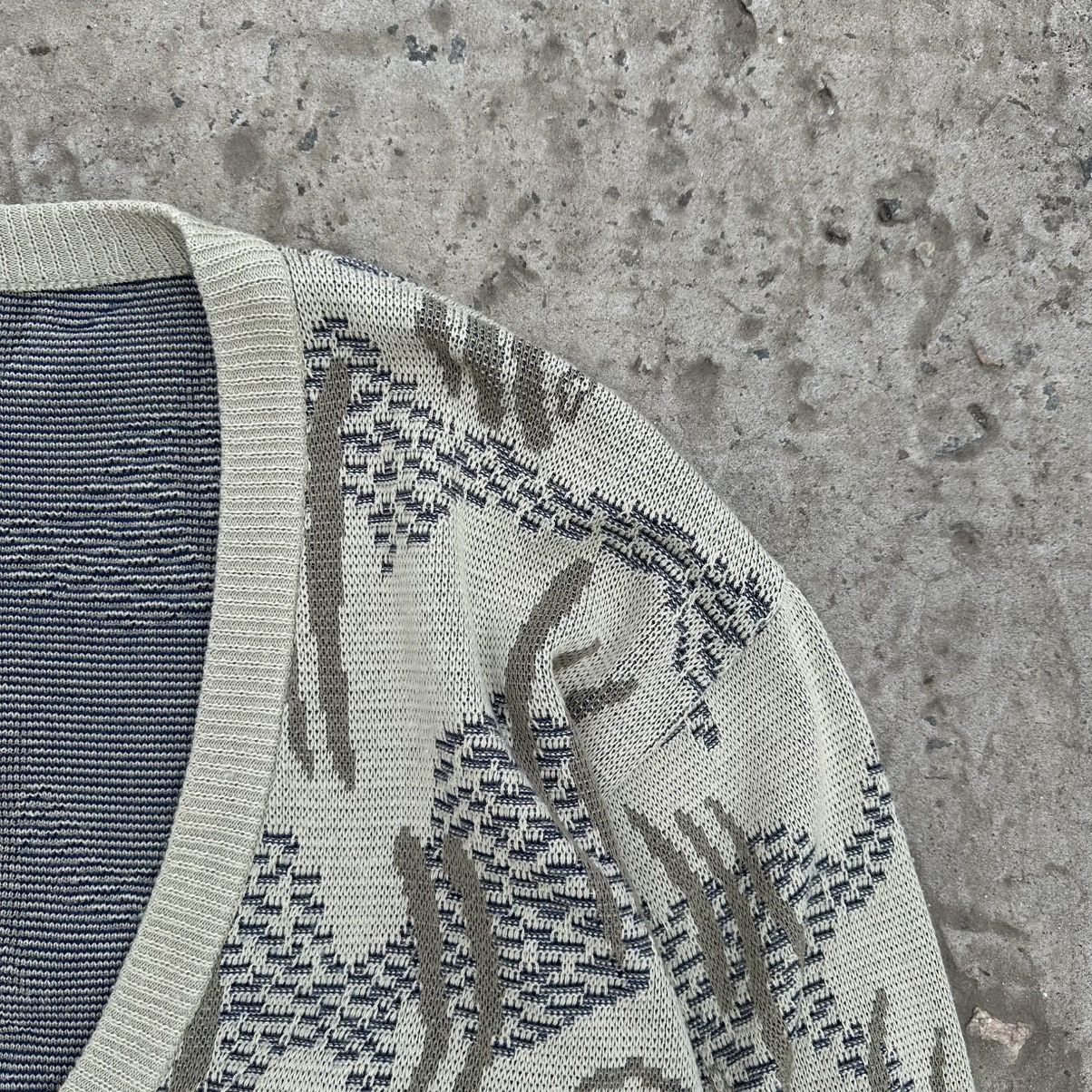 Designer × Japanese Brand Vintage Japanese Style Knit Cardigan Crazy Fit Y2K 00s USA Size US L / EU 52-54 / 3 - 4 Thumbnail