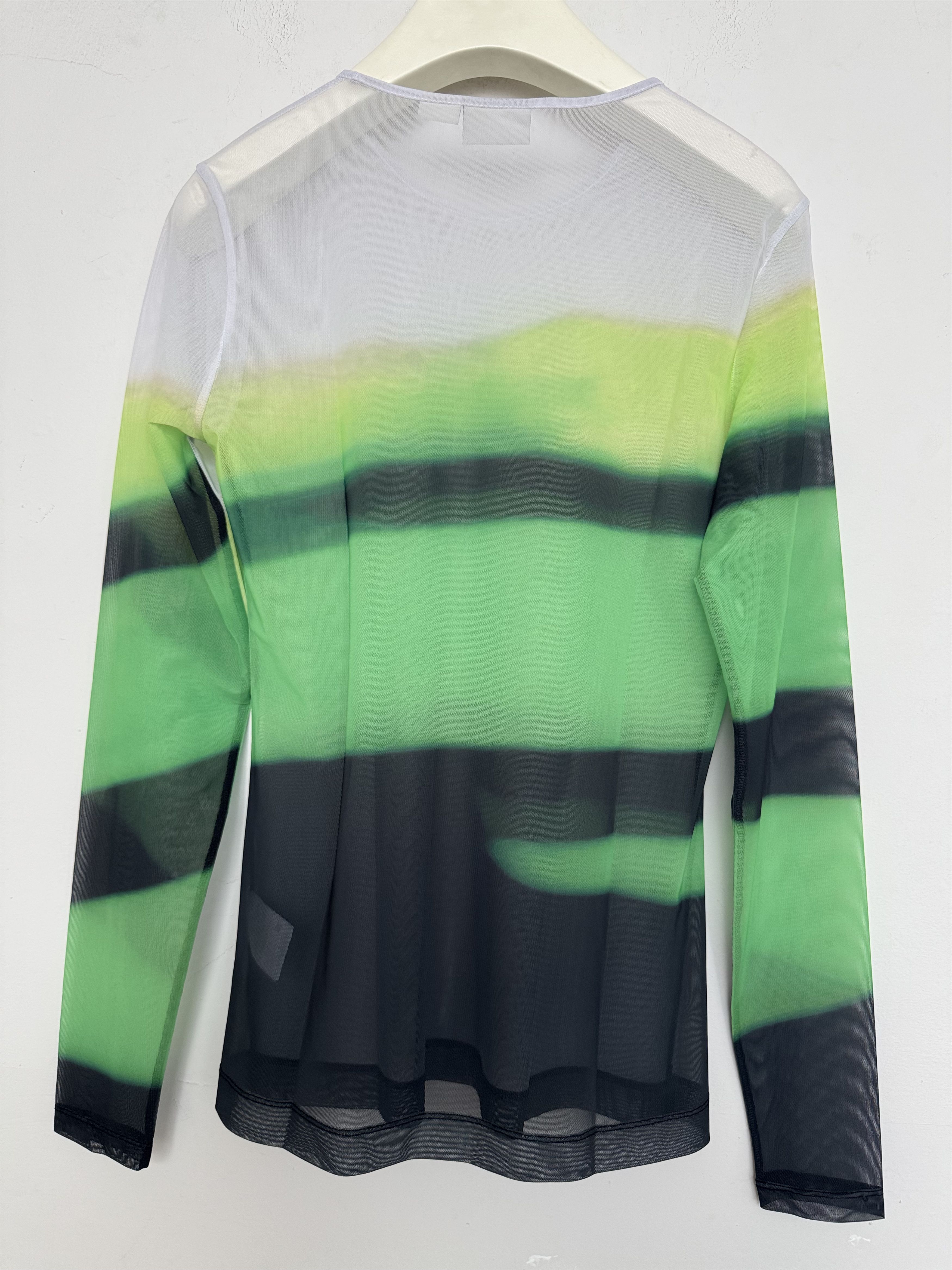 Dries Van Noten Len Lye Stripe Mesh top Size M / US 6-8 / IT 42-44 - 2 Thumbnail