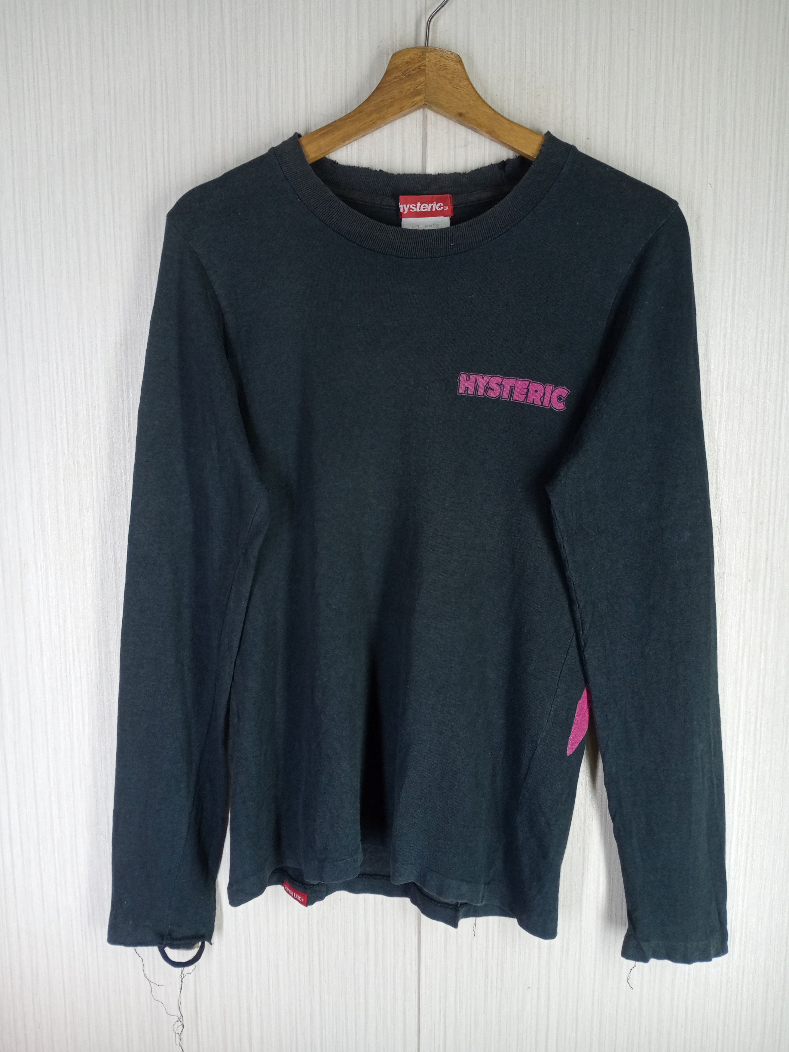Hysteric Glamour Vintage Distressed Hysteric Glamour Sexy Girl Long Sleeve Size US S / EU 44-46 / 1 - 3 Thumbnail