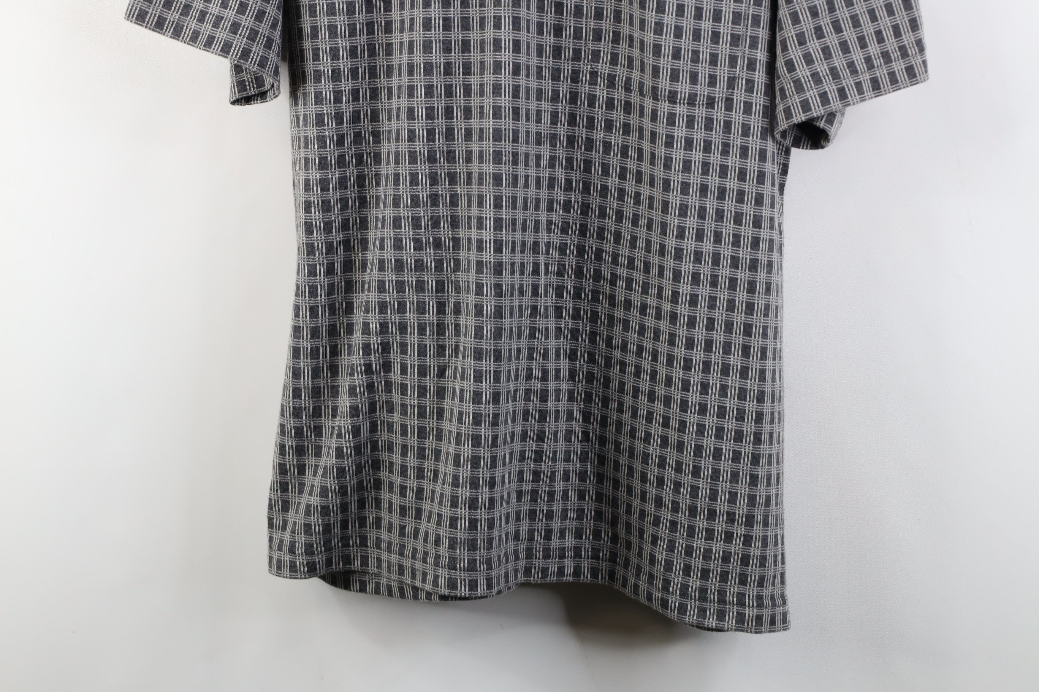Vintage Vintage 90s Y2K Streetwear Checkered Golf Polo Shirt Gray Size US M / EU 48-50 / 2 - 3 Thumbnail