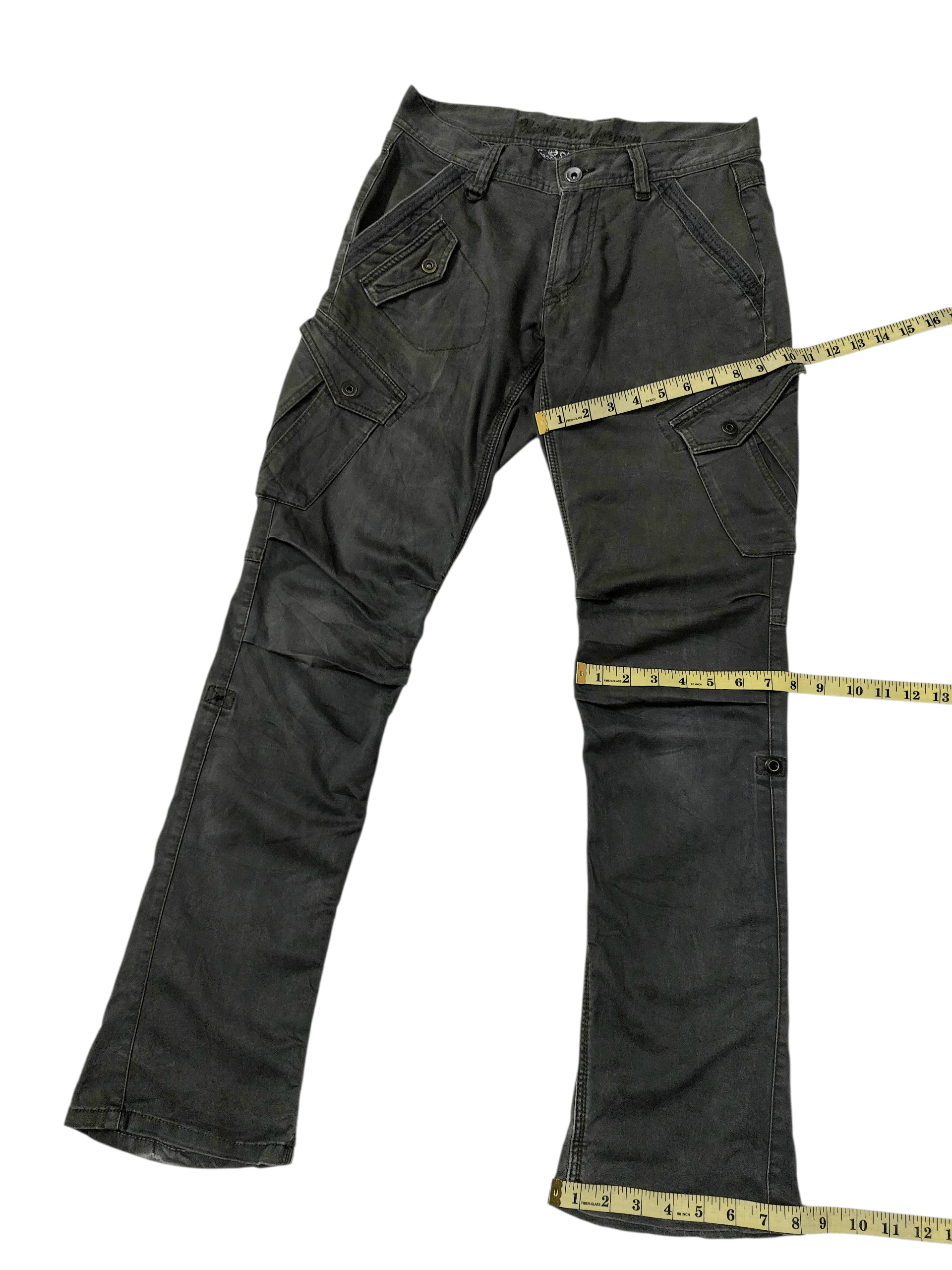 Nicole Club NCFM Multipocket Punk Tactical Pants Size US 30 / EU 46 - 20 Thumbnail