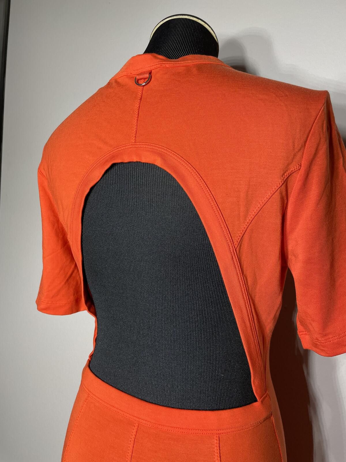 Other Ninety Percent Burnt Orange Knit Midi Dress Sz S Minimalist Size S / US 4 / IT 40 - 8 Thumbnail