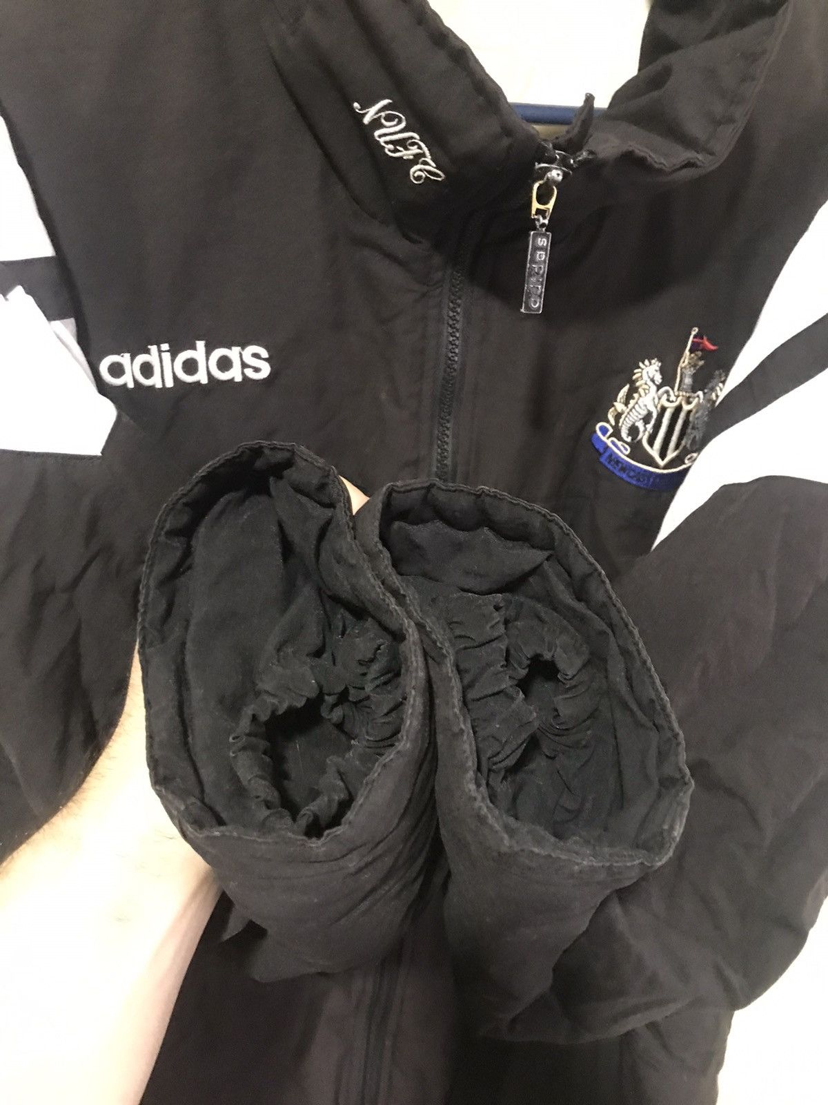 Adidas × Vintage Vintage Adidas jacket NewCastle United Size US L / EU 52-54 / 3 - 7 Thumbnail