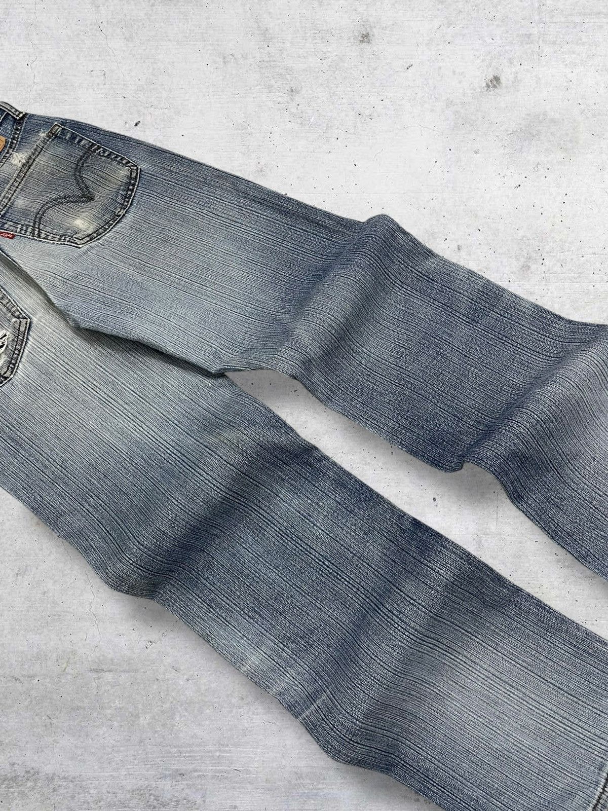 Levi's Vintage Clothing VINTAGE 533 LEVIS USA DESIGNER 90S OG OLD RIPPED BLUE DENIM Size US 28 / EU 44 - 13 Thumbnail