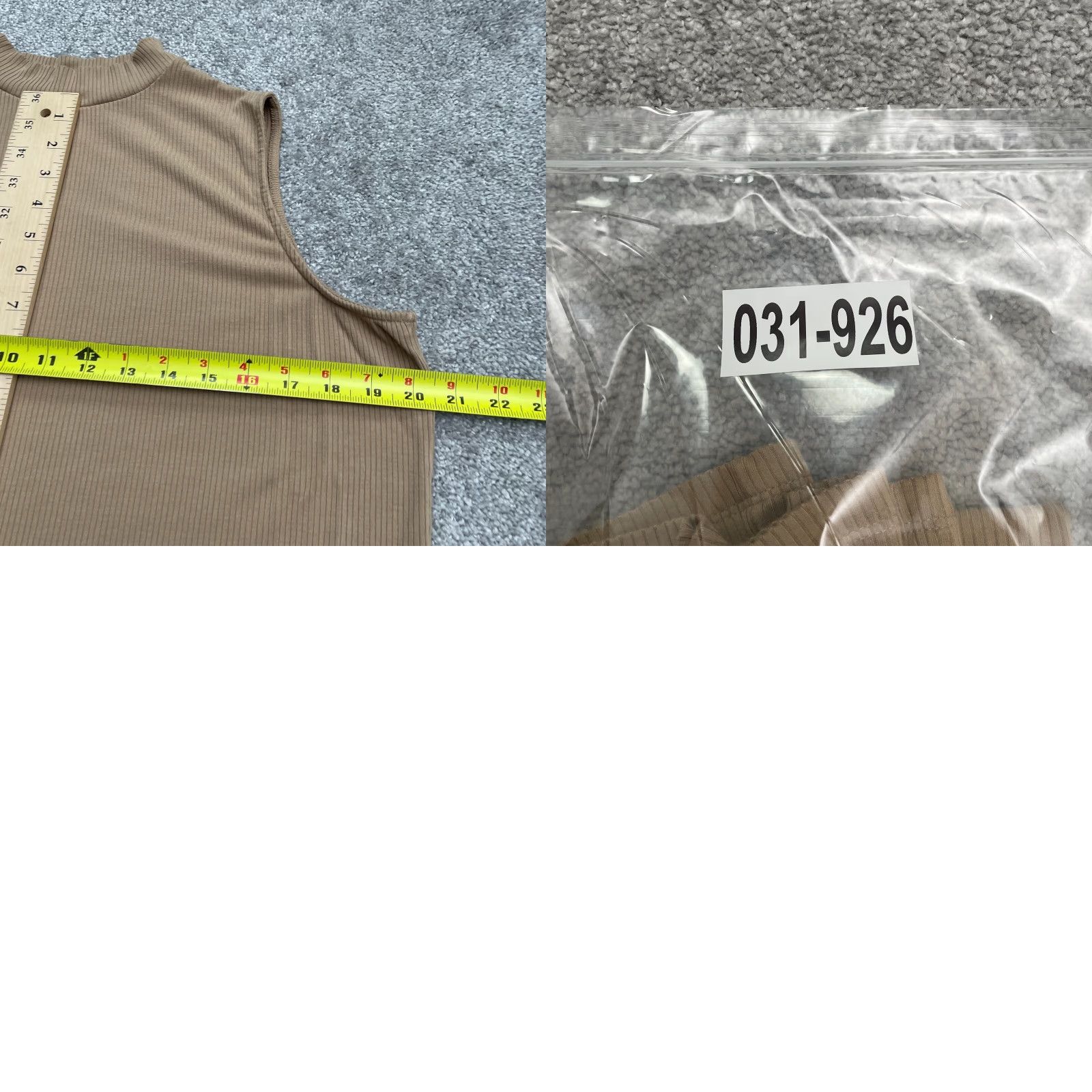 Vintage Chico's Ribbed Knit Mock Neck Top Womens L Brown Sleeveless Basic Essential Shirt Tank Casual Regular Knit Spandex Rayon Logo Vintage No N/A Size L / US 10 / IT 46 - 8 Thumbnail