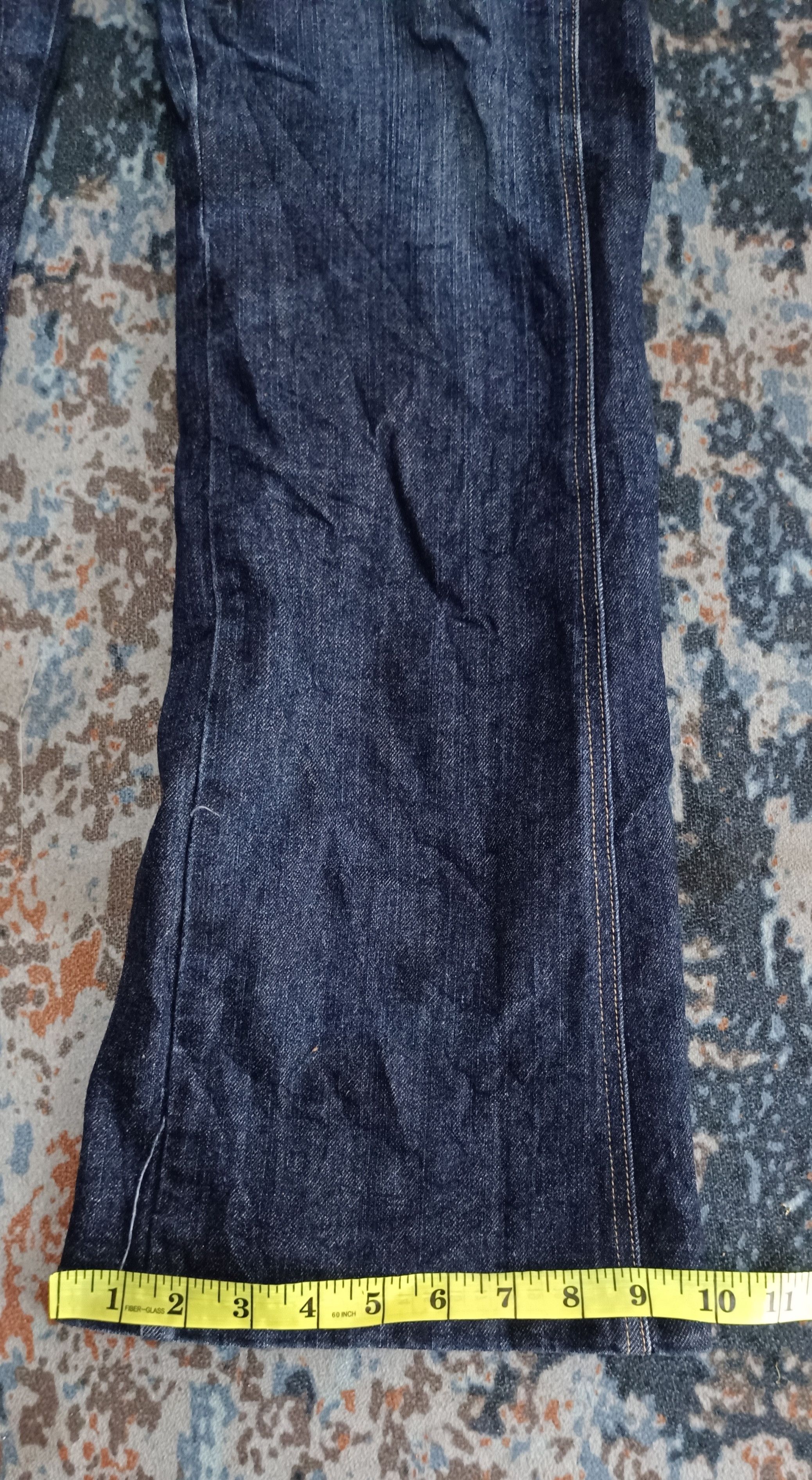 Japanese Brand Vintage💥 Flare Orange Juice jeans Size US 33 - 22 Thumbnail