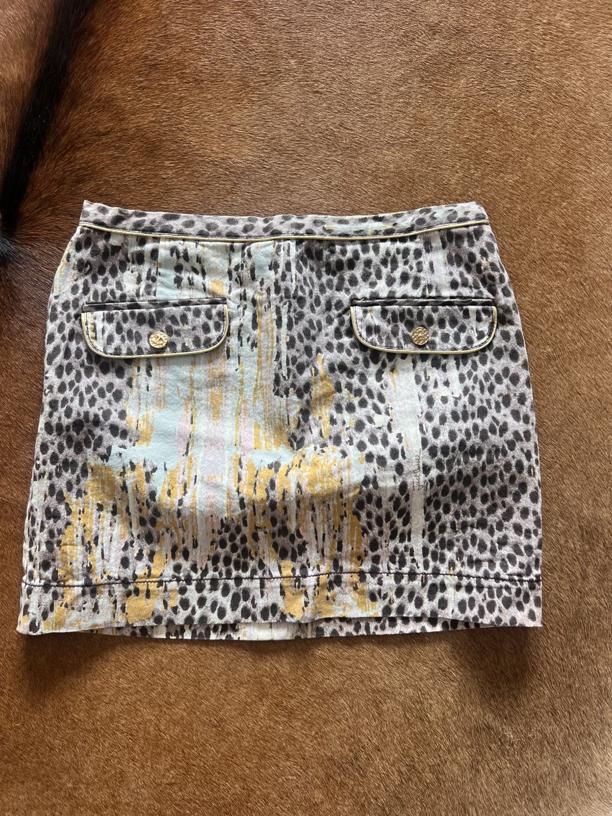 Roberto Cavalli Roberto Cavalli Mini Skirt Size 27" / US 4 / IT 40 - 1 Thumbnail