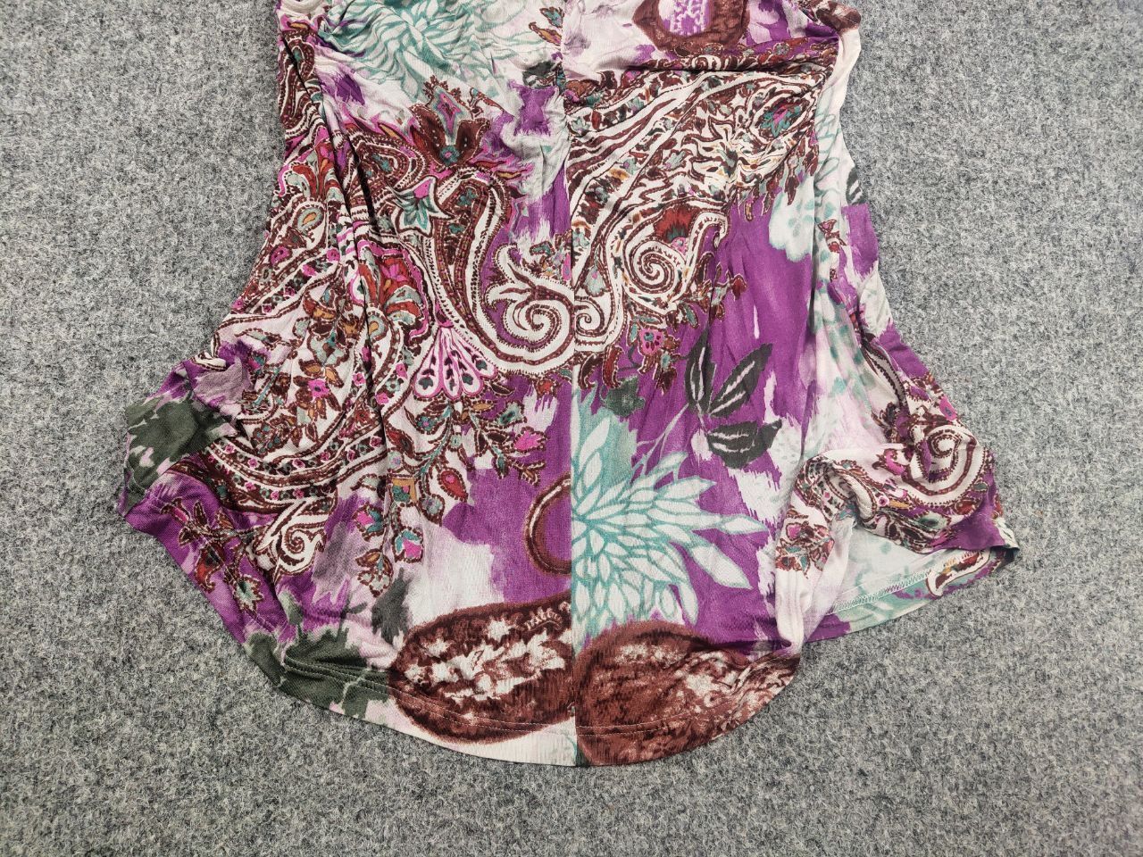 Etro Etro Milano Design Floral Art tops blouses Sleeveless Size L / US 10 / IT 46 - 5 Thumbnail