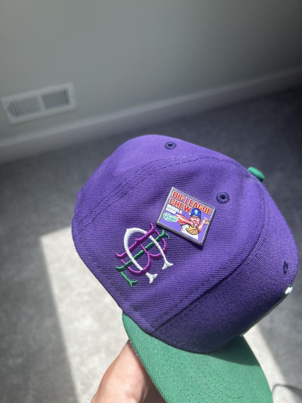 New Era Ground Ball Grape Red Sox Fitted Size ONE SIZE - 2 Thumbnail