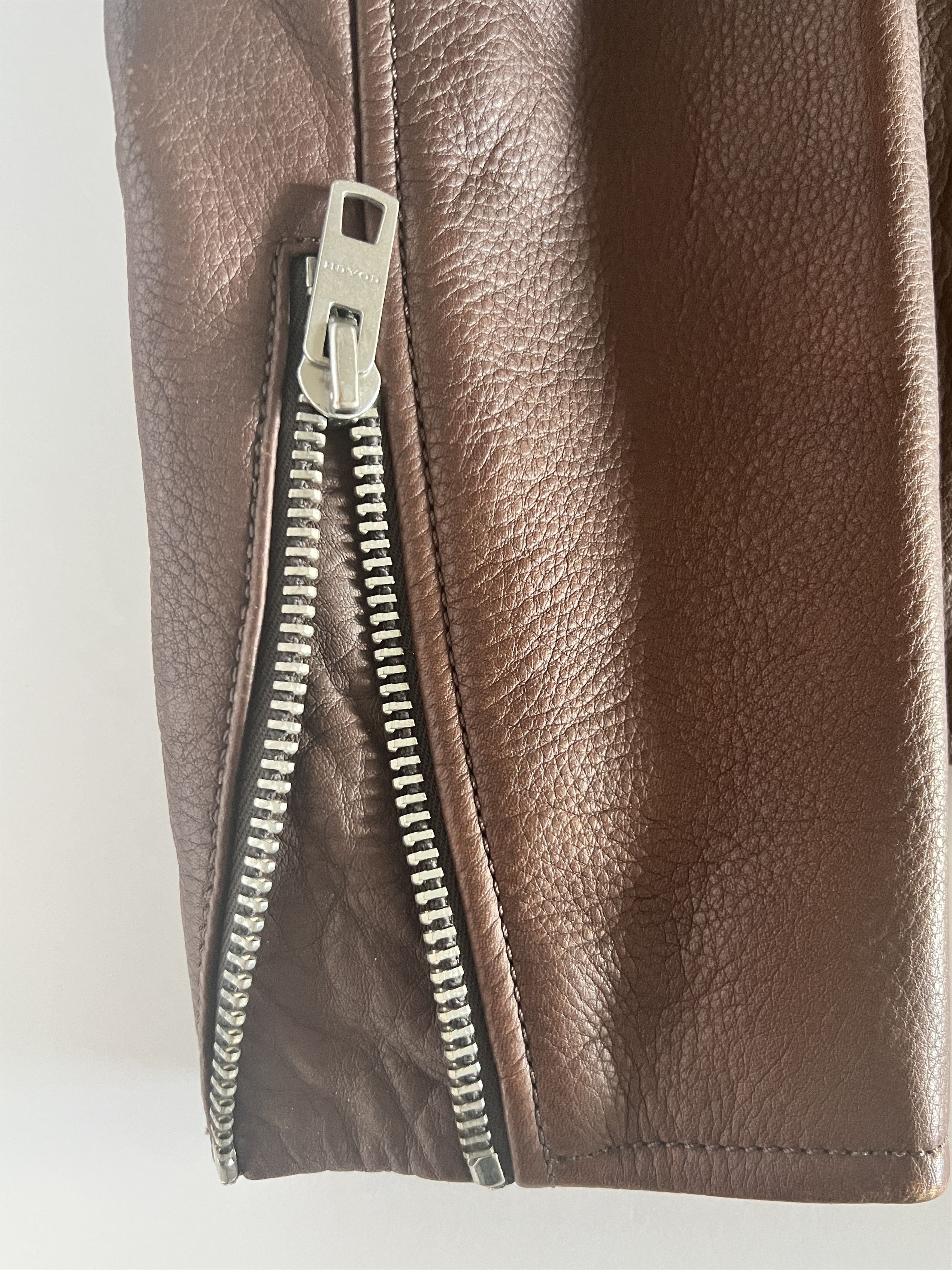 Coach Coach Brown Leather Moto Jacket – Men’s M – Like New Size US M / EU 48-50 / 2 - 5 Thumbnail