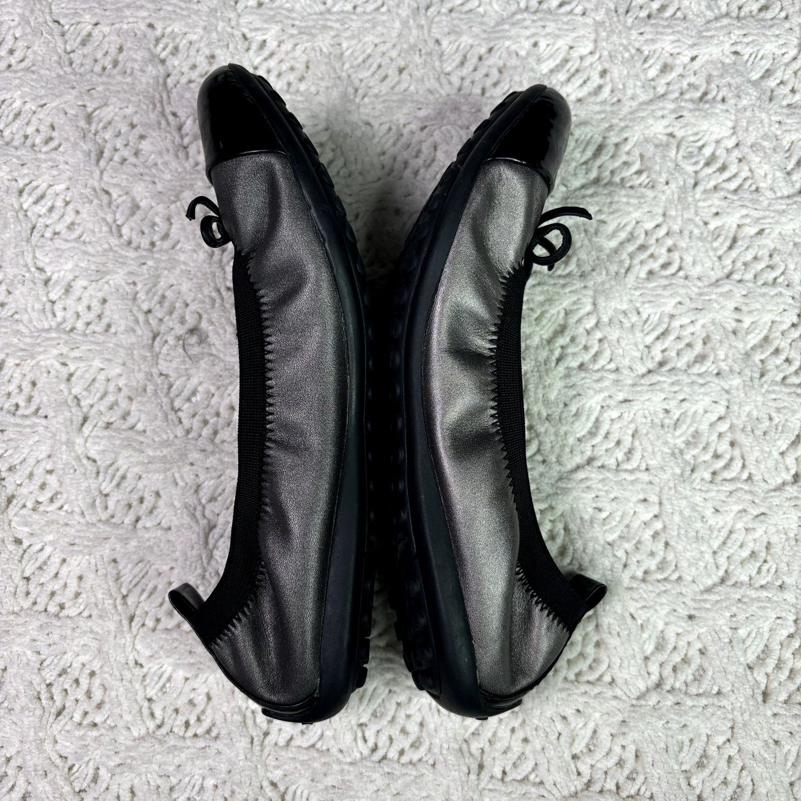 Geox GEOX Ballet Flats NWOT Italian Patent Leather Shoes Women’s Size US 6 / IT 36 - 8 Thumbnail