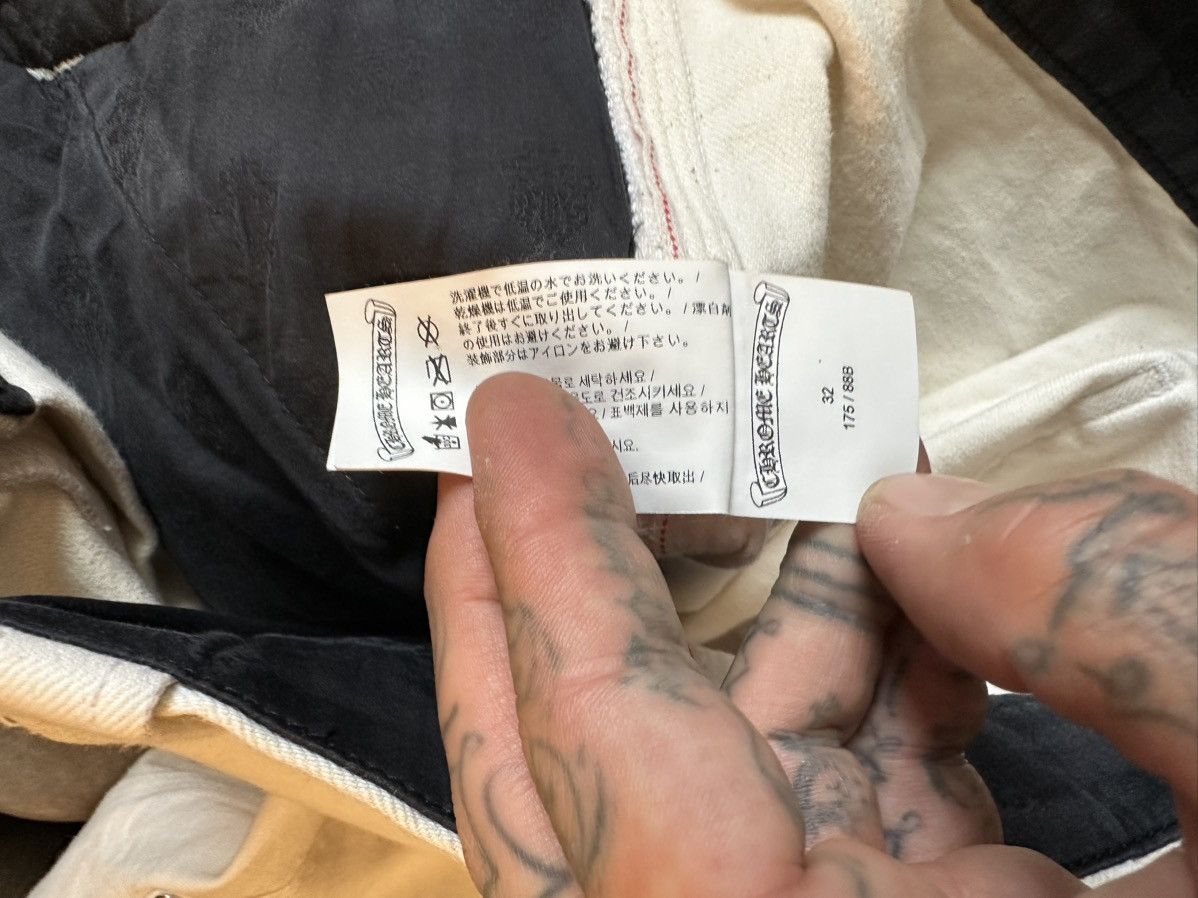 Chrome Hearts Chrome Hearts LONG carpenter 3/4 double knee denim shorts Size US 31 - 13 Thumbnail